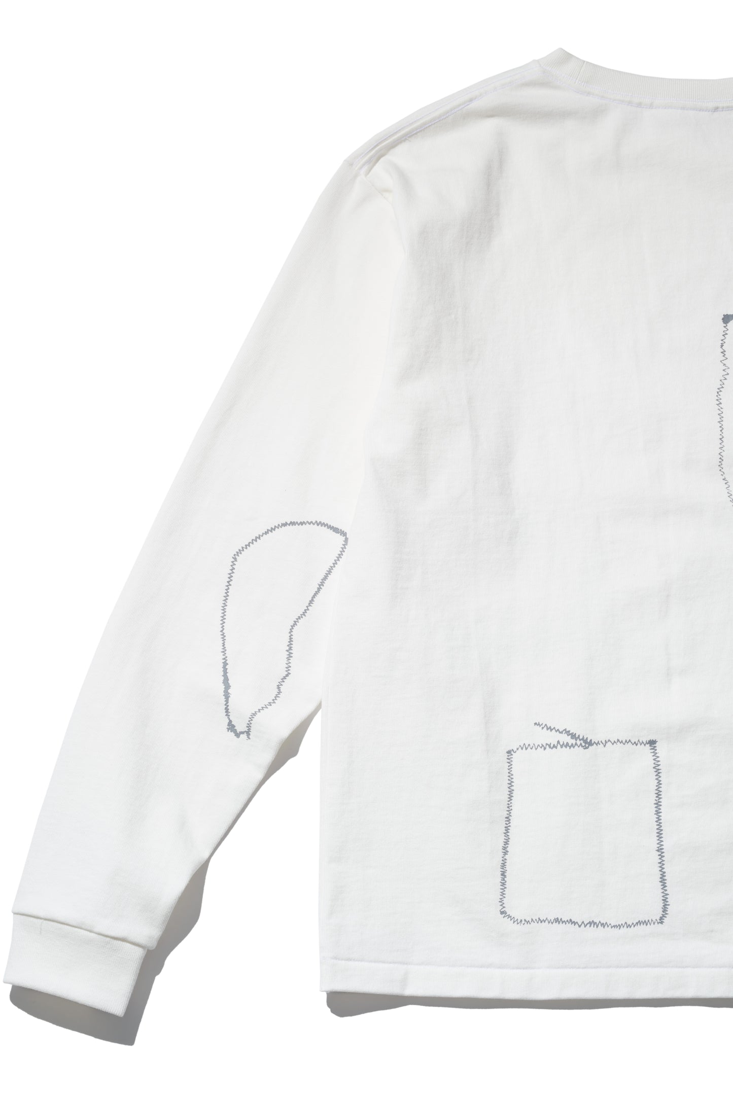 CREW NECK LSTEE11oz C.JERSEY / SASHIKO