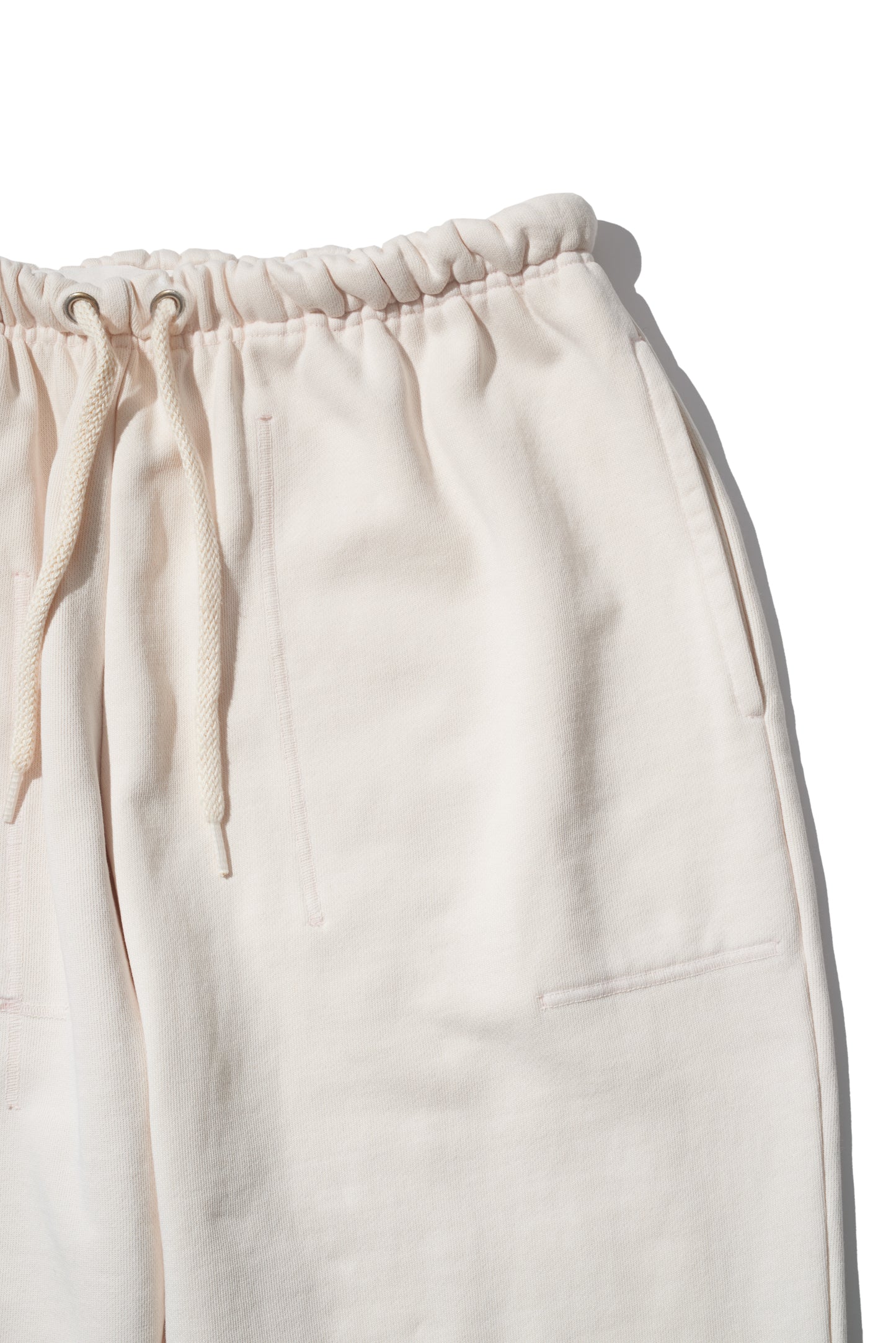 RESEARCHED RIB EASY PANTS/ 12oz C.FLEECE