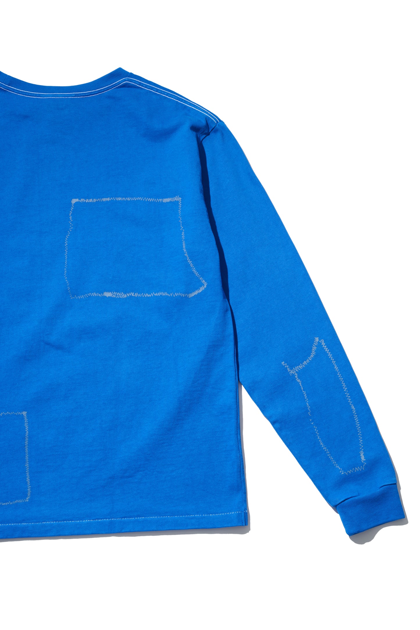 CREW NECK LSTEE11oz C.JERSEY / SASHIKO