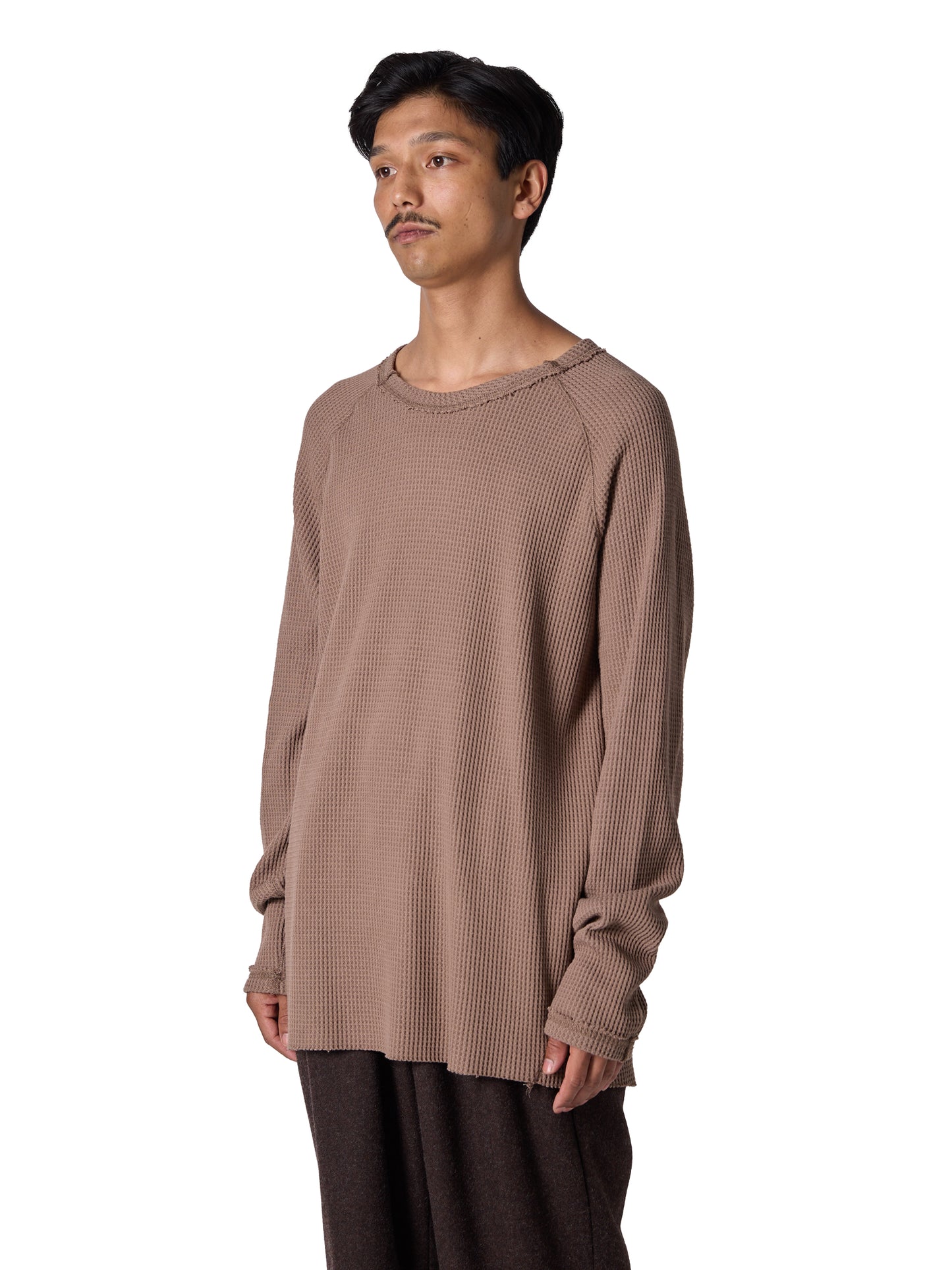 ORGANIZED PULLOVER TOP / COTTON THERMAL