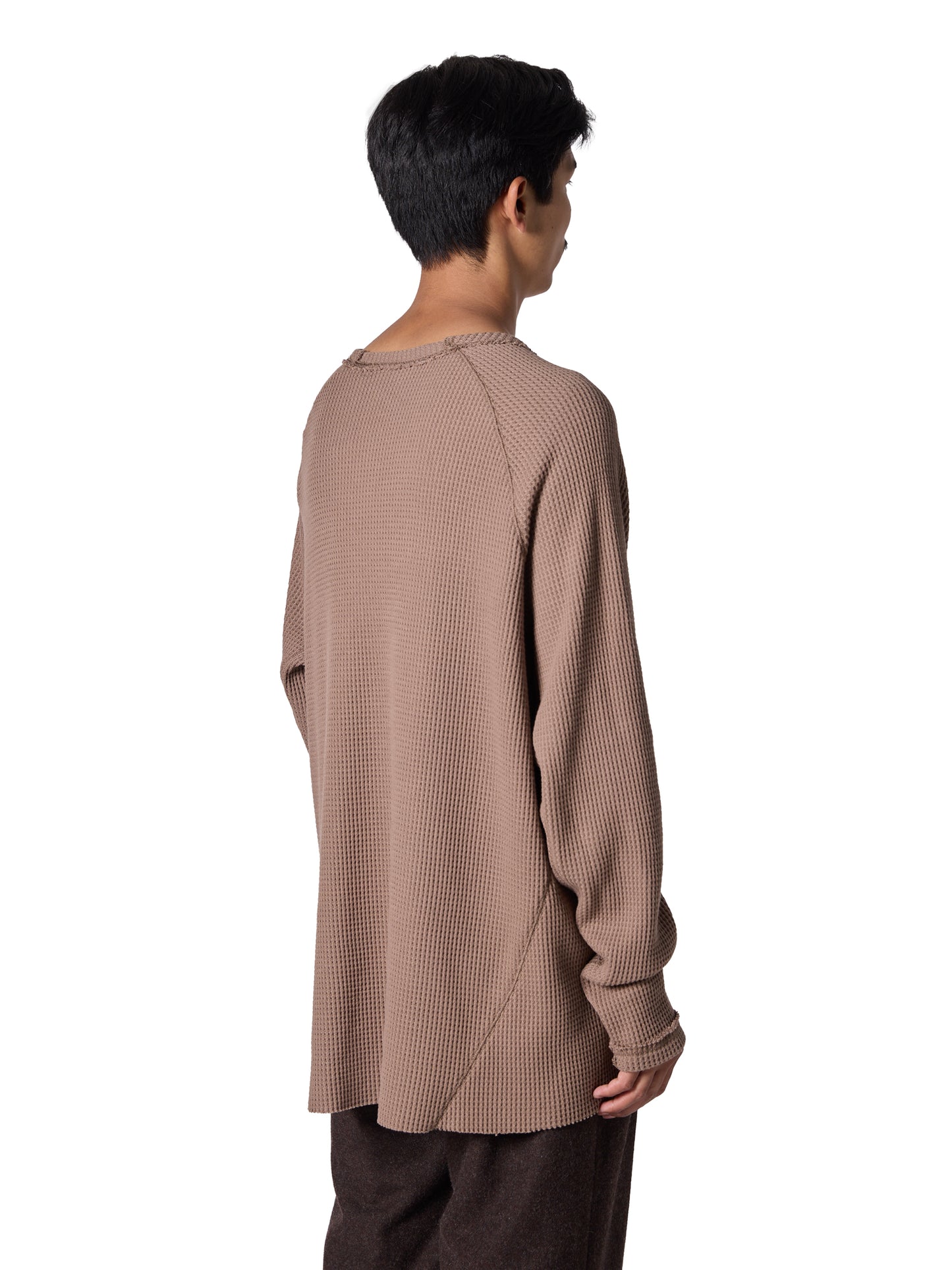 ORGANIZED PULLOVER TOP / COTTON THERMAL