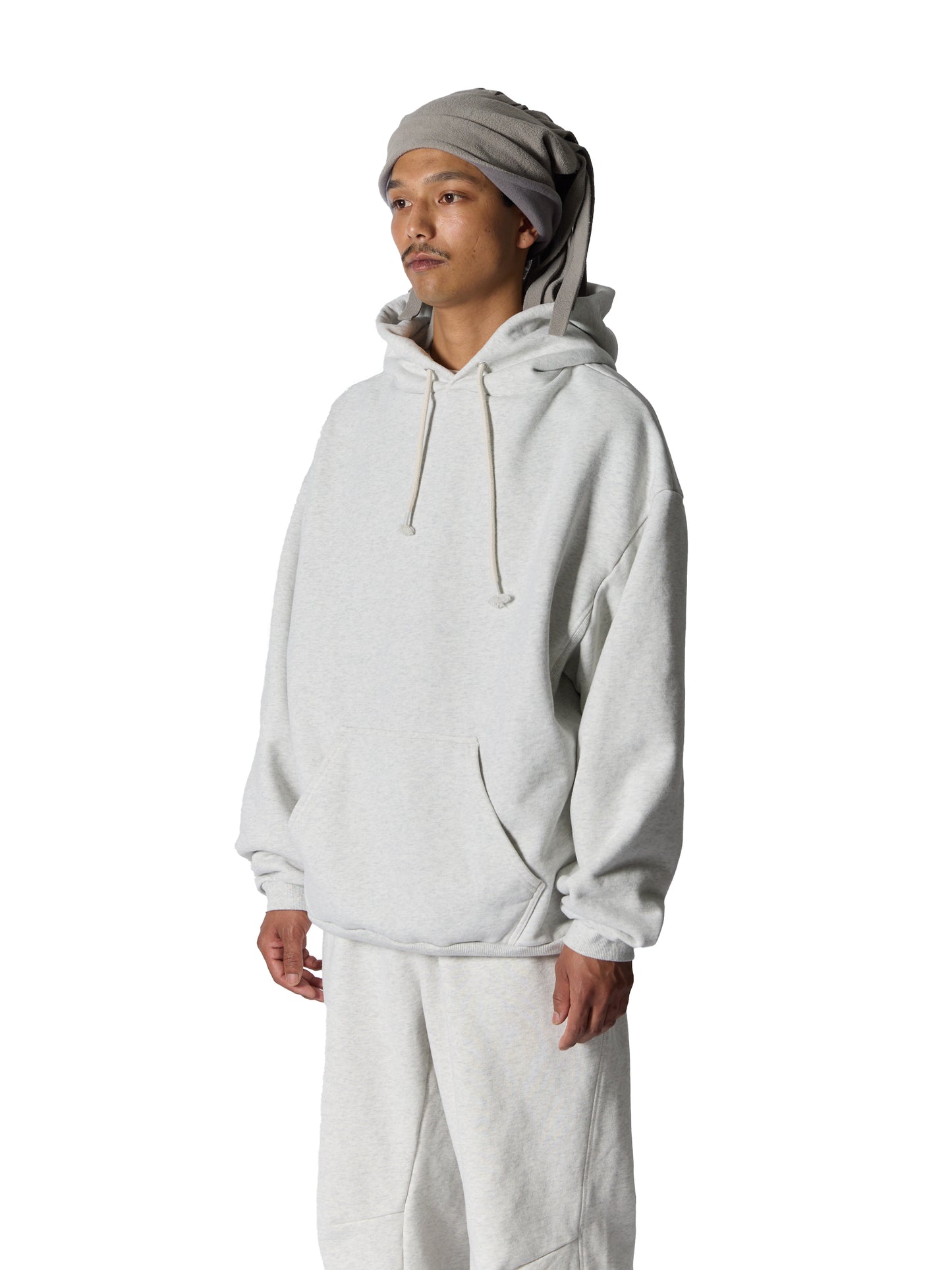 RESEARCHED PULLOVER PARKA / COTTON SWEAT