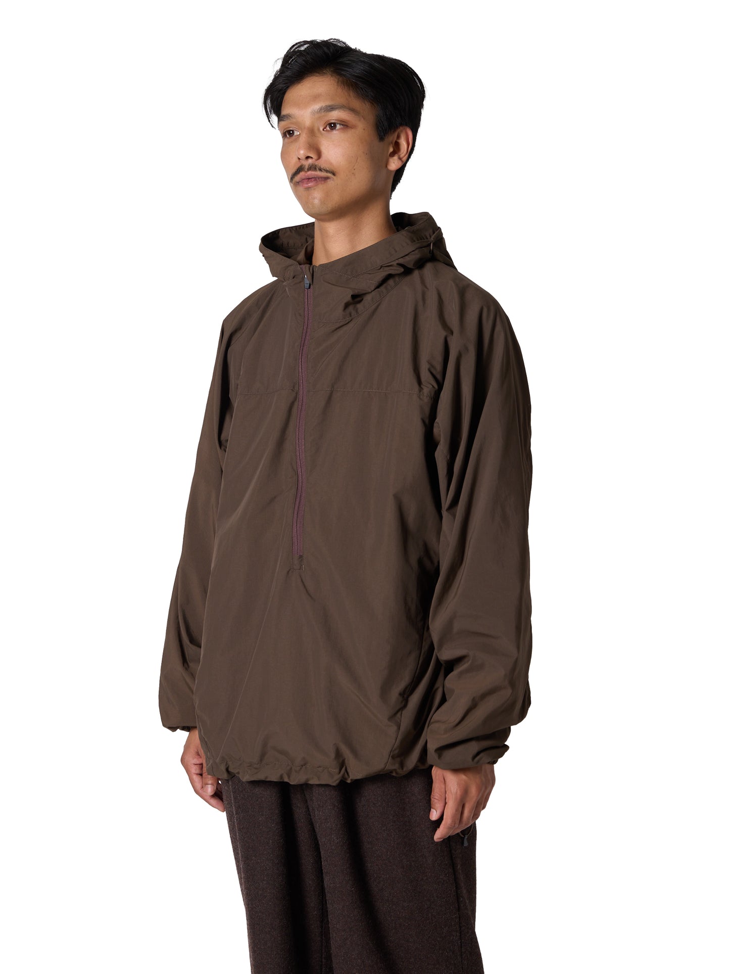 ORGANIZED HOODED PULLOVER / RIPSTOP NYLON