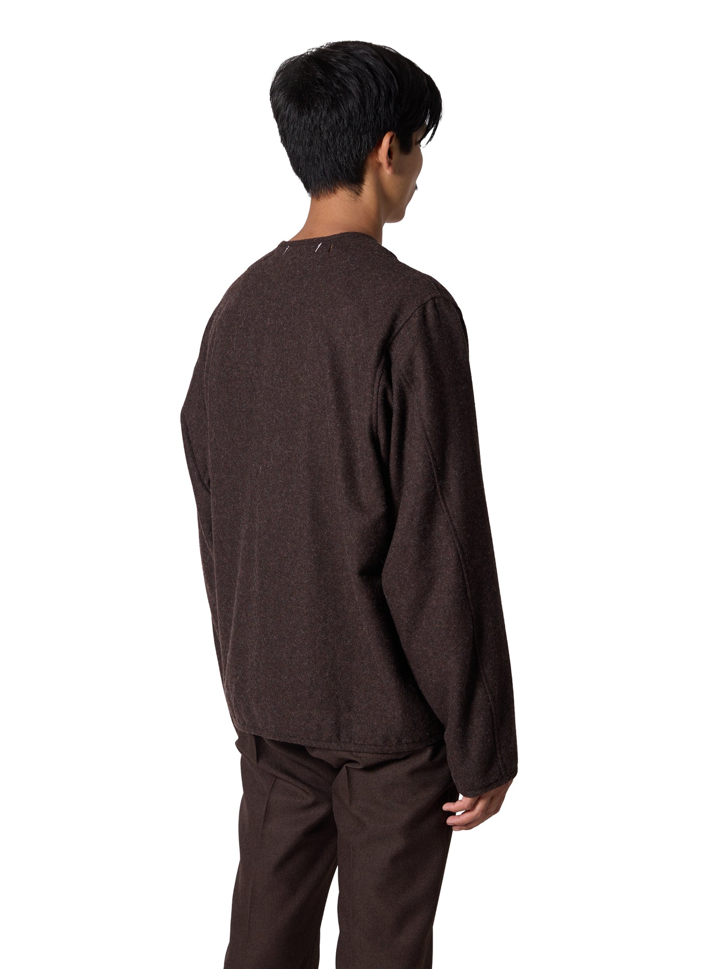 CRAFTED LINING SHIRT / WOOL MIX TWILL