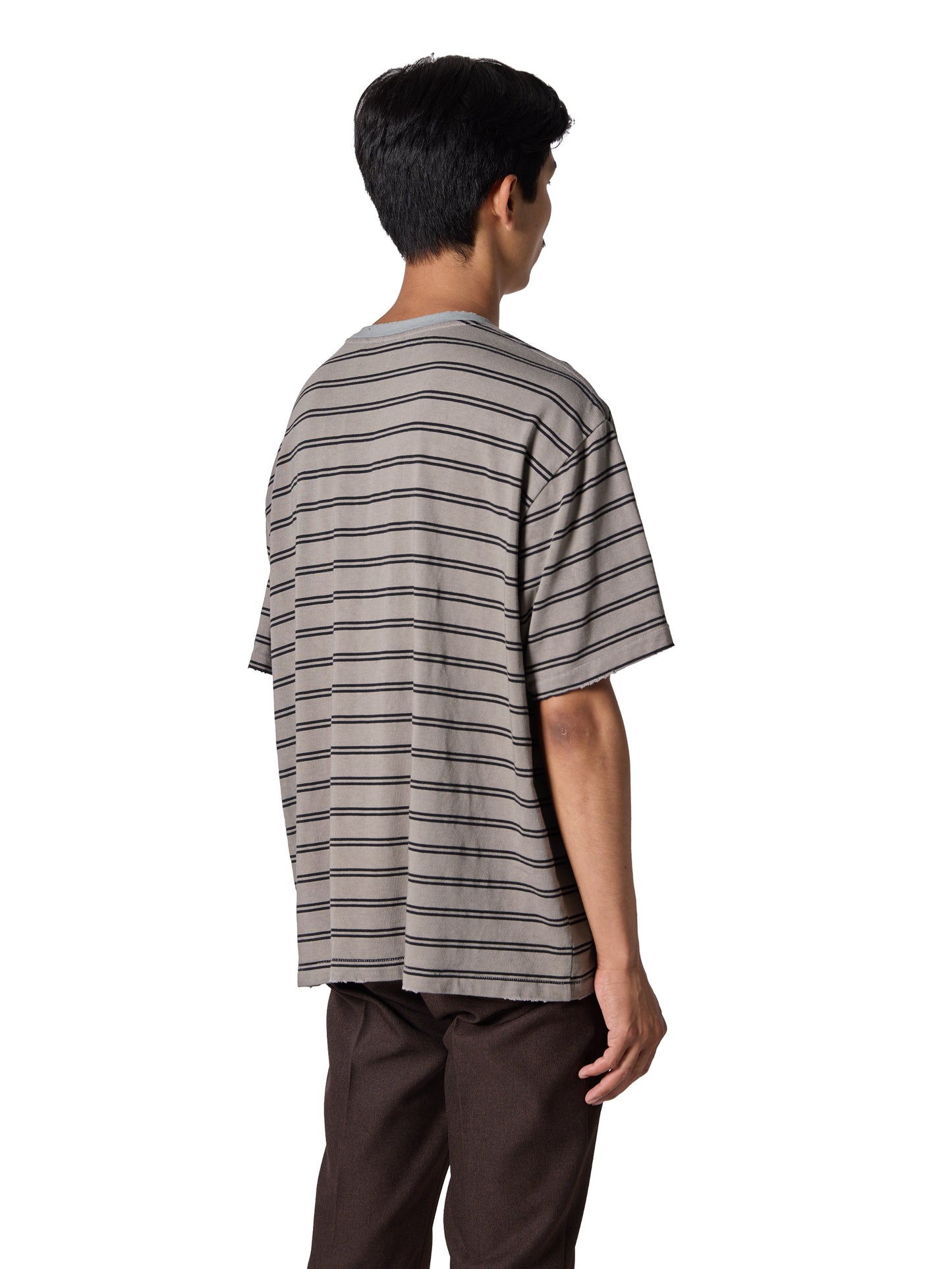 RESEARCHED TEE SS / COTTON BORDER JERSEY