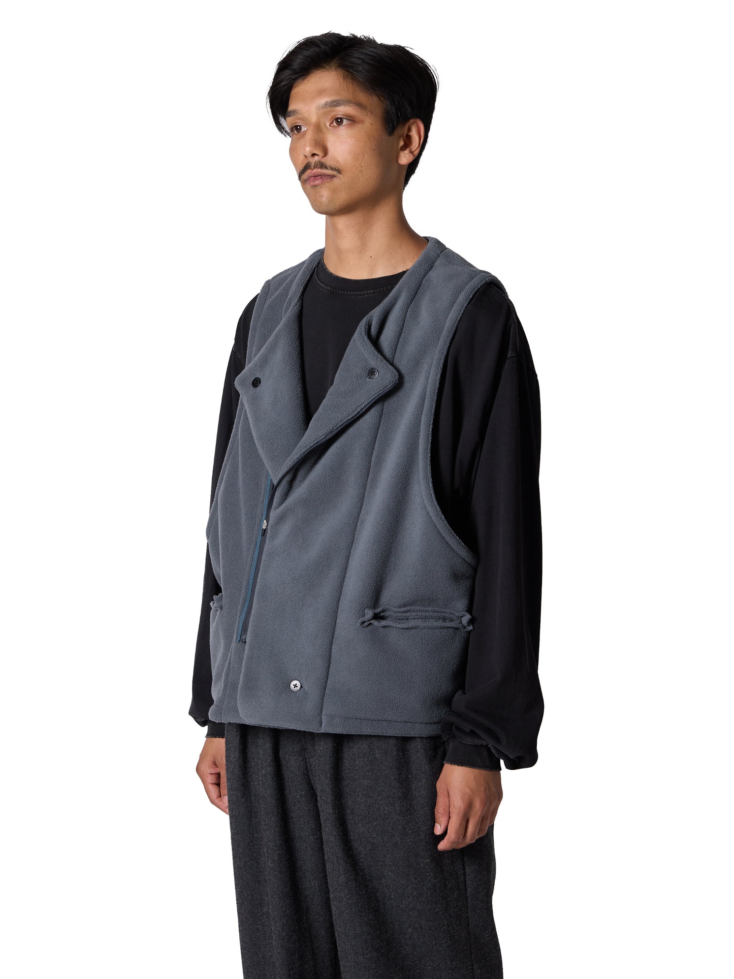 ORGANIZED VEST / PE.MICRO FLEECE
