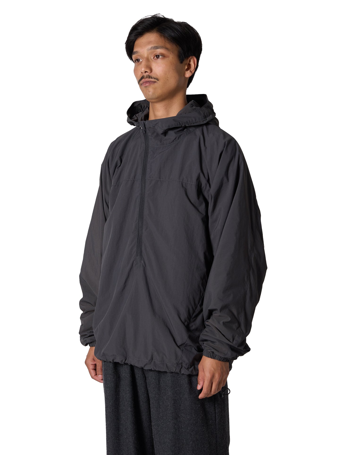ORGANIZED HOODED PULLOVER / RIPSTOP NYLON