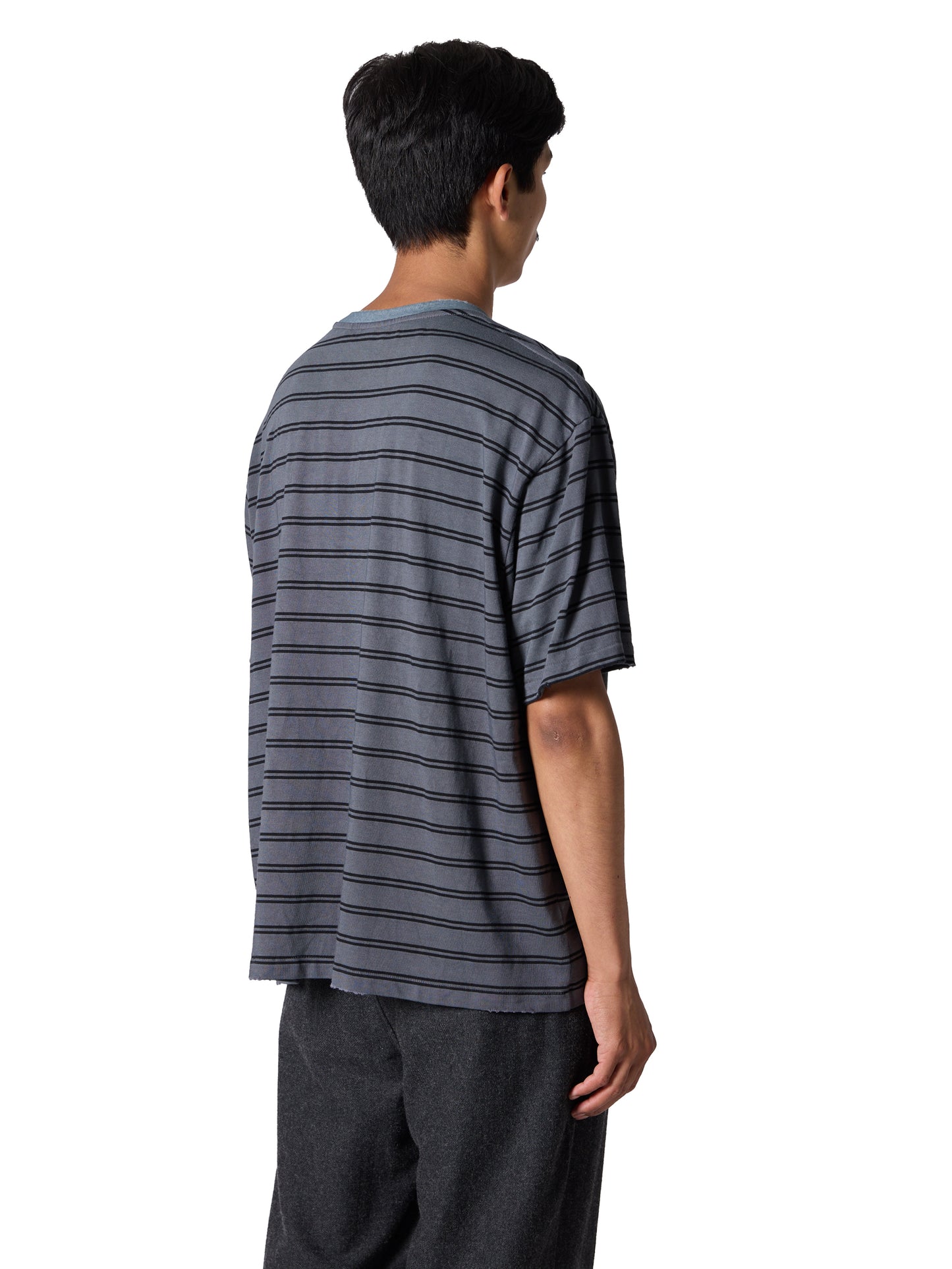 RESEARCHED TEE SS / COTTON BORDER JERSEY