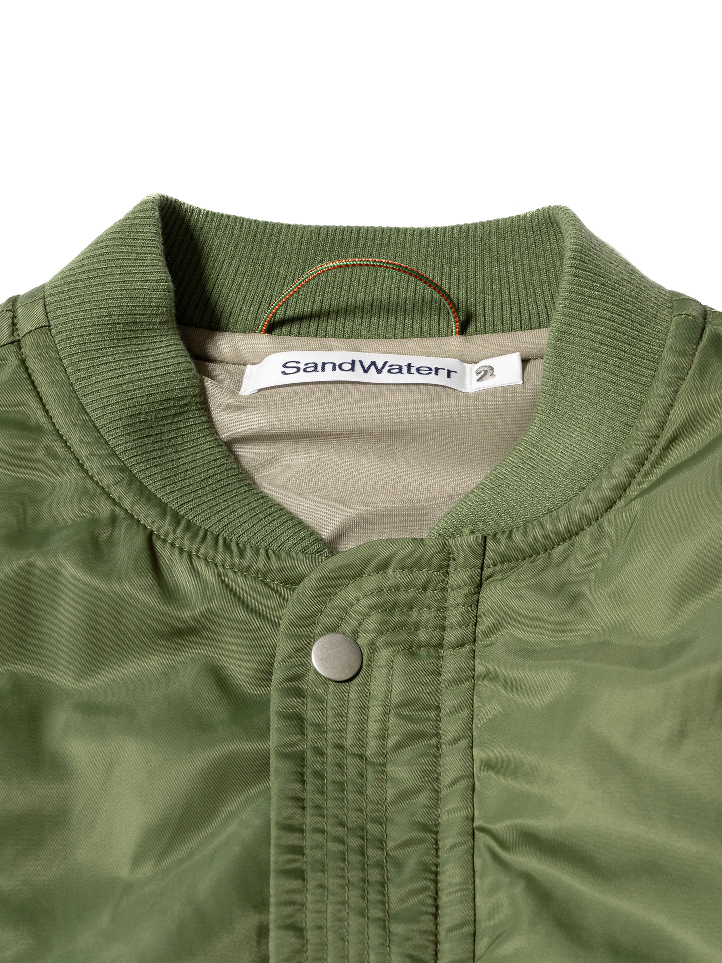 RESEARCHED PADDED BLOUSON / NYLON SATIN