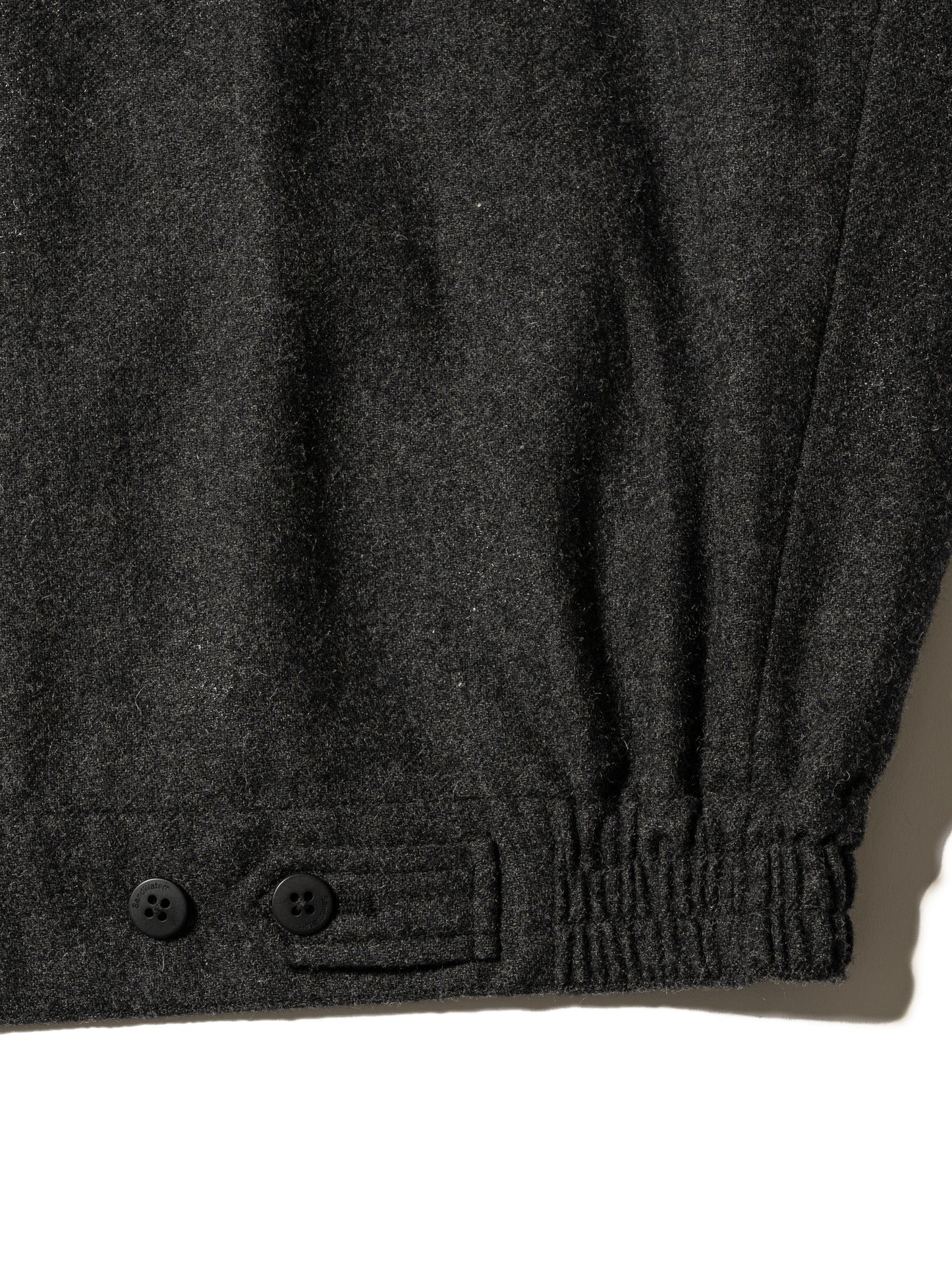 CRAFTED BLOUSON / WOOL MIX TWILL
