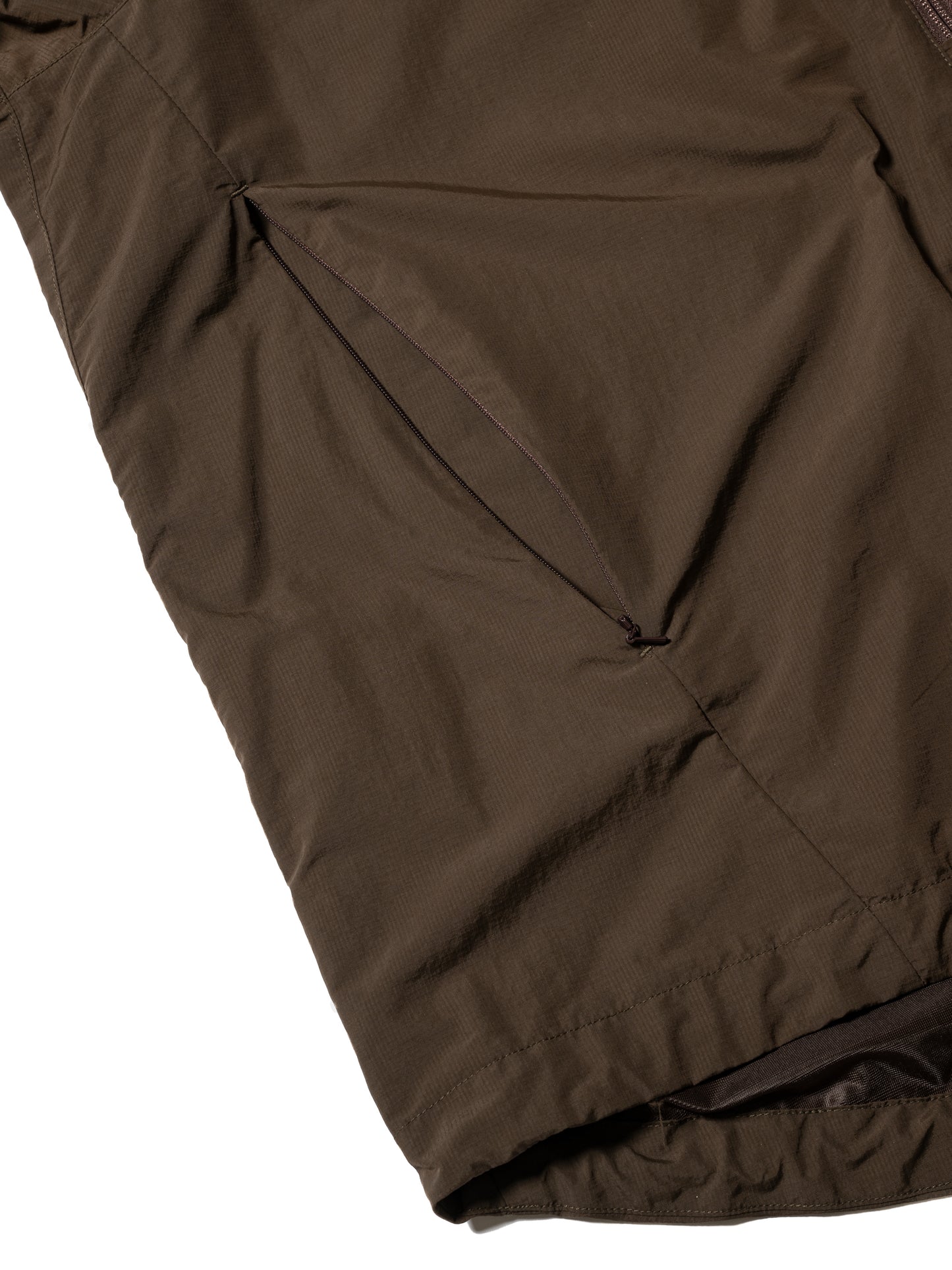 ORGANIZED HOODED PULLOVER / RIPSTOP NYLON