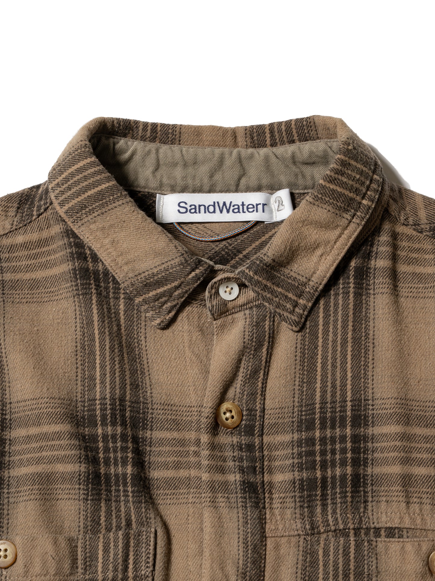 RESEARCHED WORK SHIRT / COTTON FLANNEL CHECK