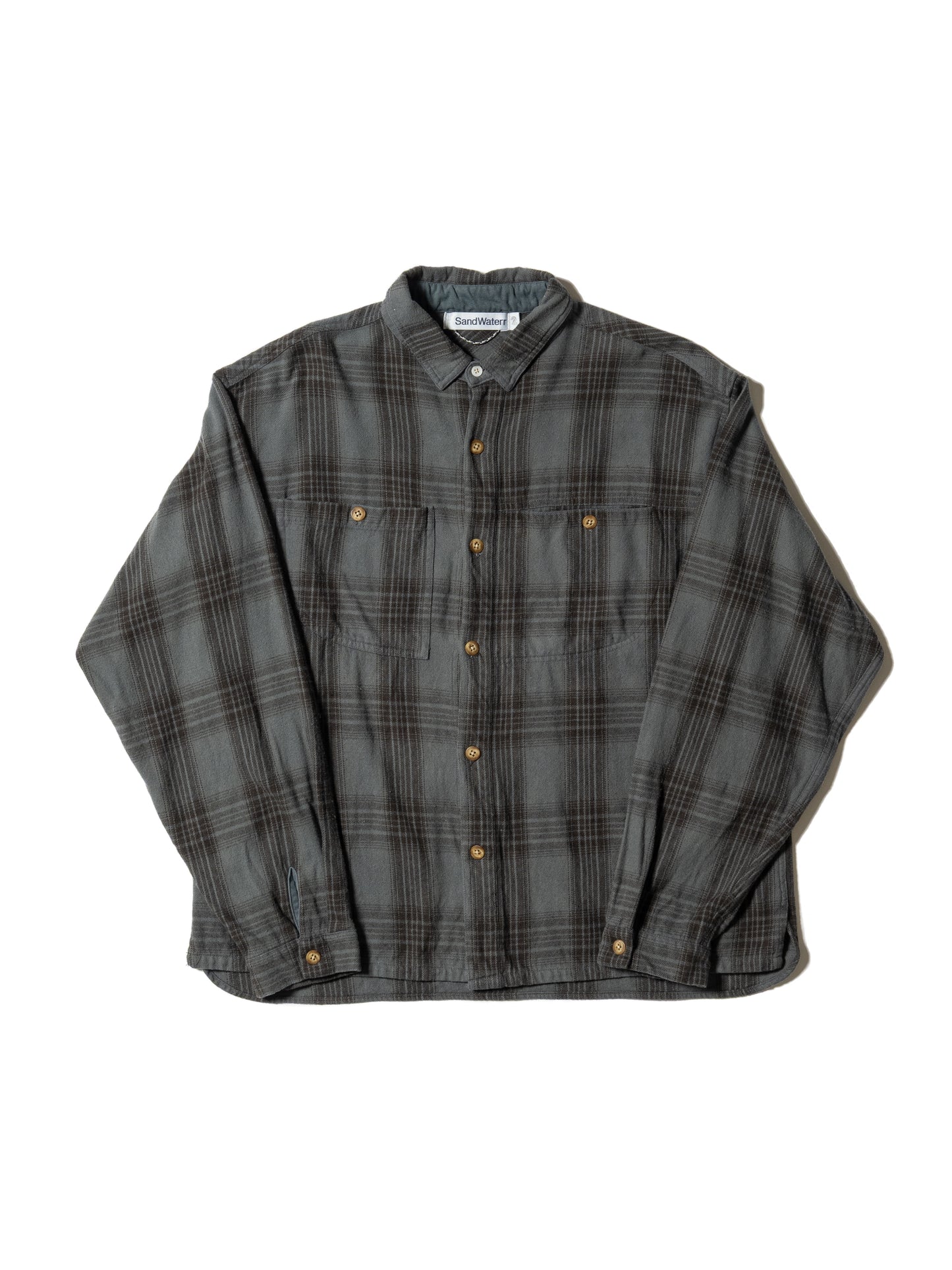 RESEARCHED WORK SHIRT / COTTON FLANNEL CHECK