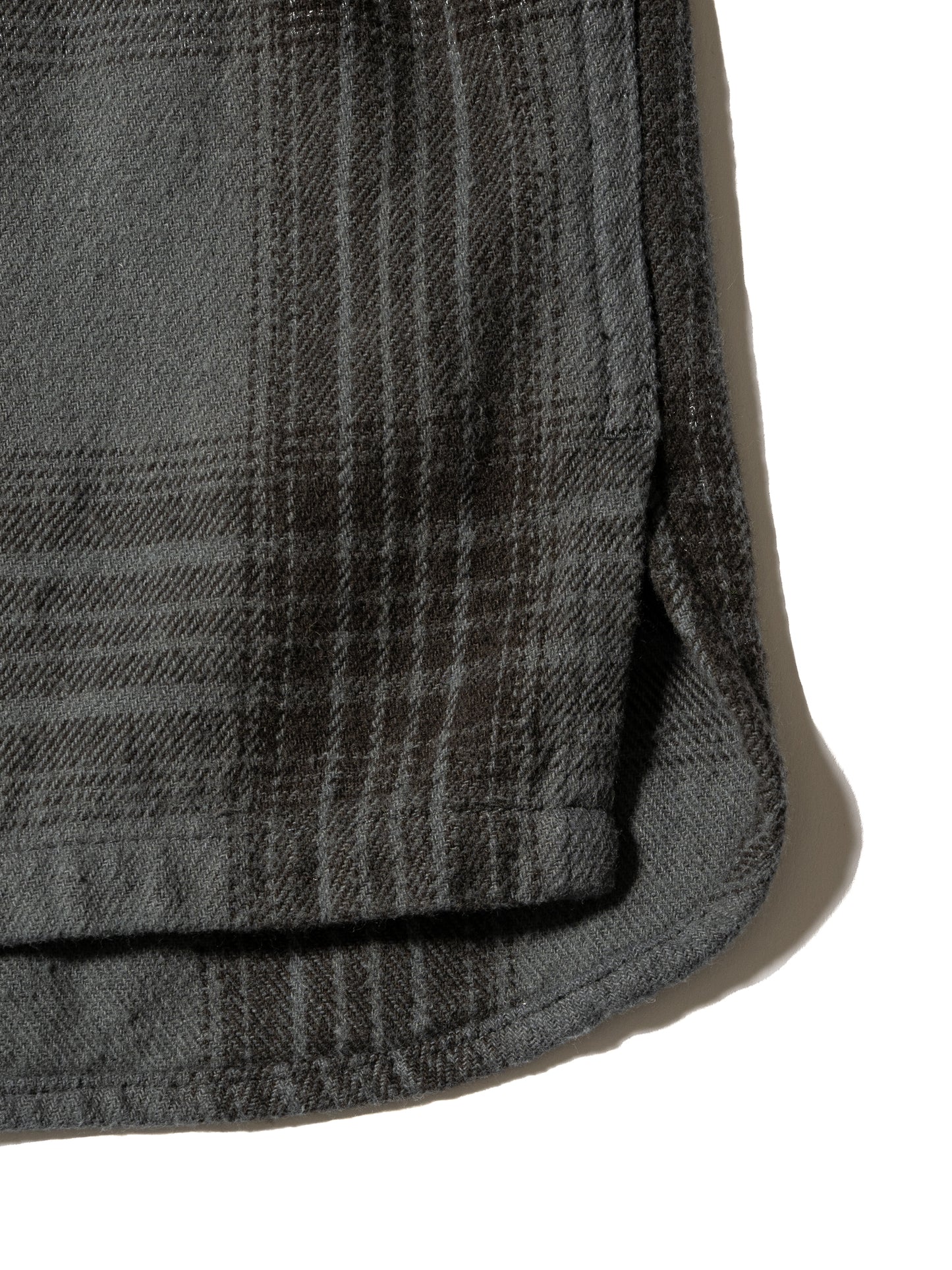 RESEARCHED WORK SHIRT / COTTON FLANNEL CHECK