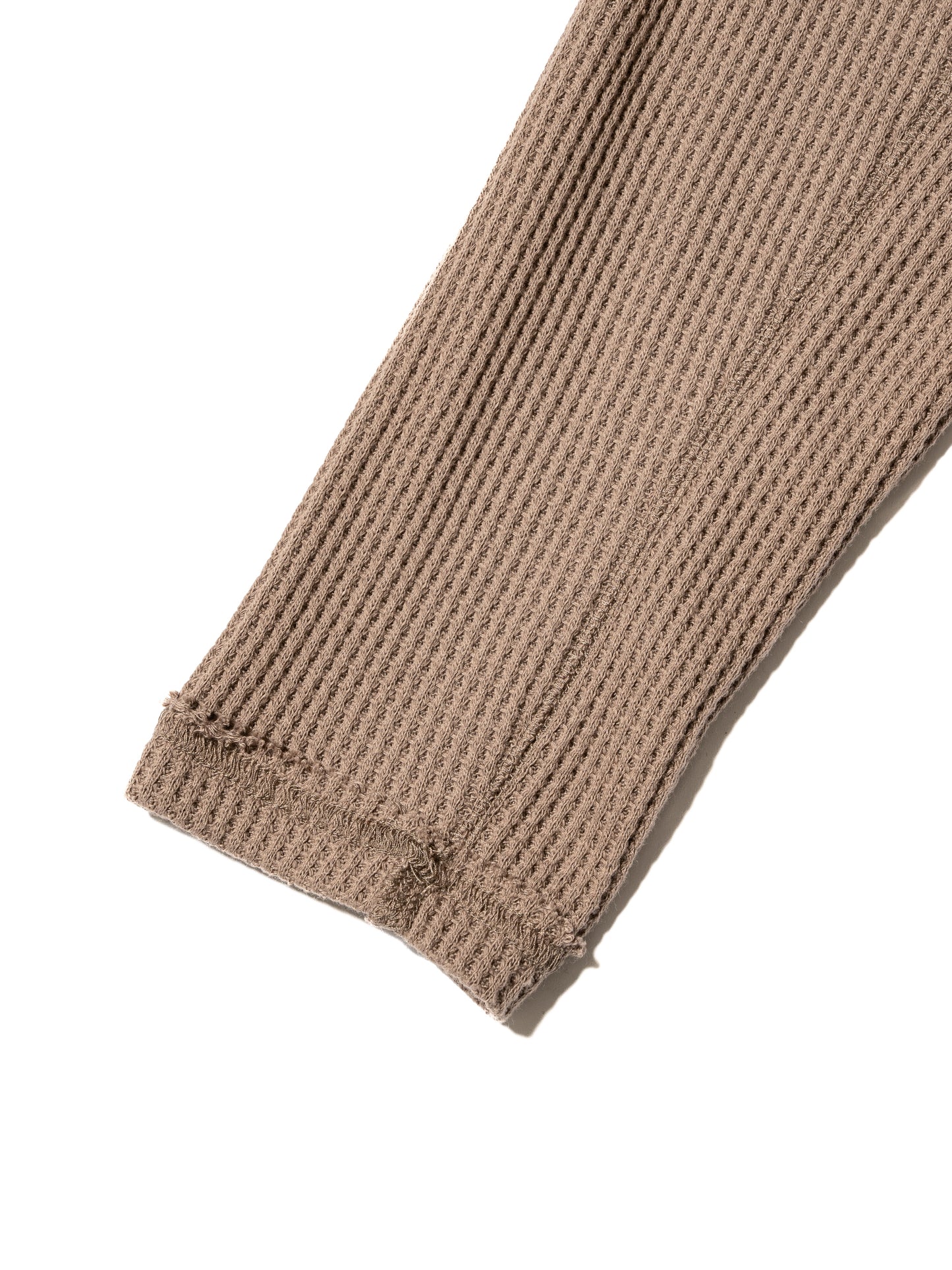 ORGANIZED PULLOVER TOP / COTTON THERMAL