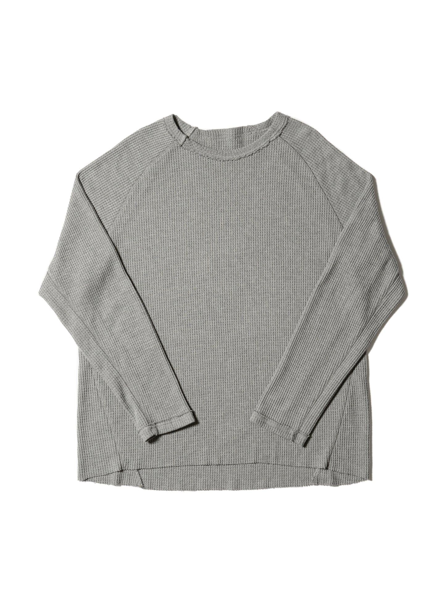 ORGANIZED PULLOVER TOP / COTTON THERMAL
