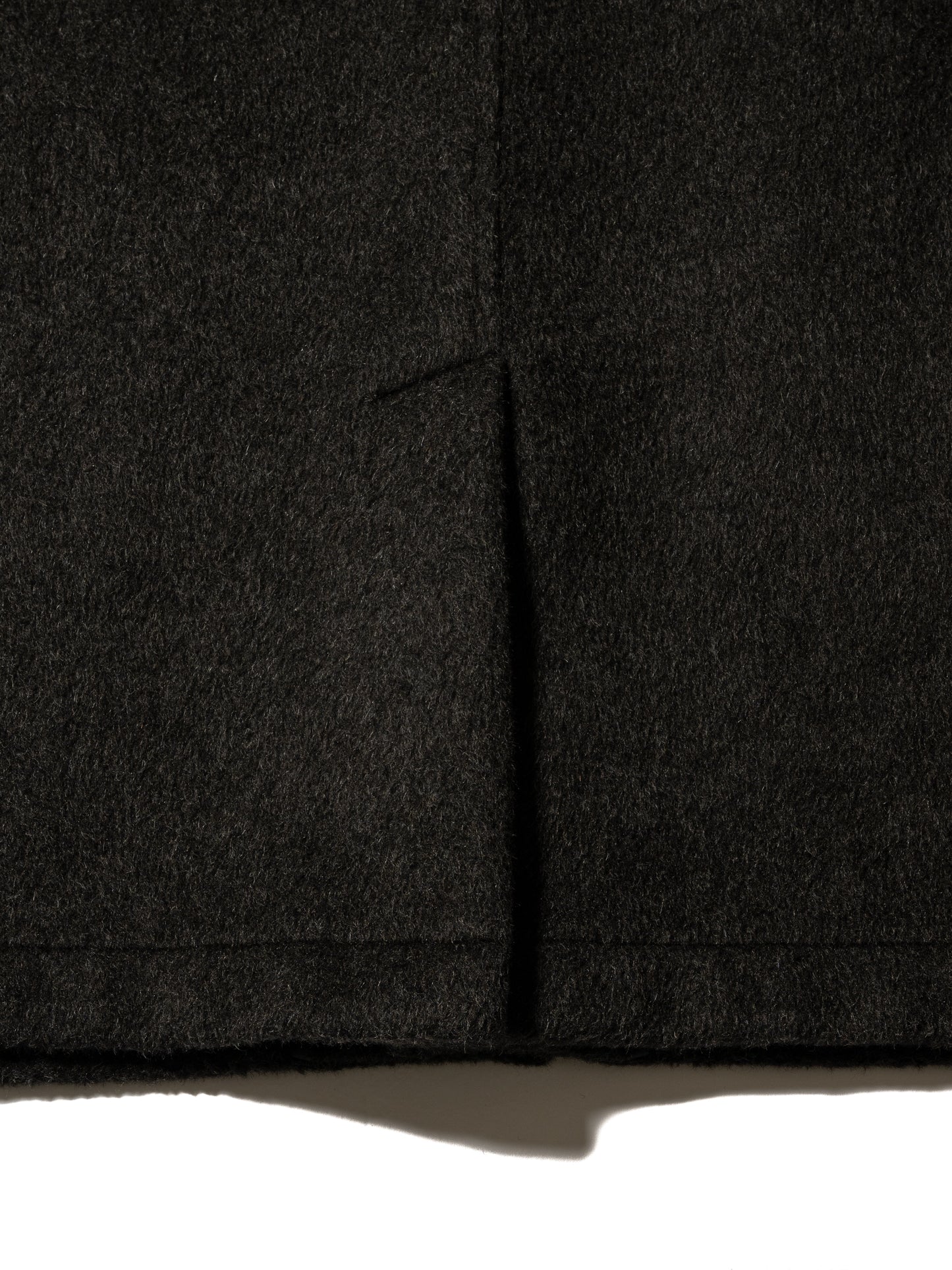 RESEARCHED CITY COAT / BEAVER MELTON COAT