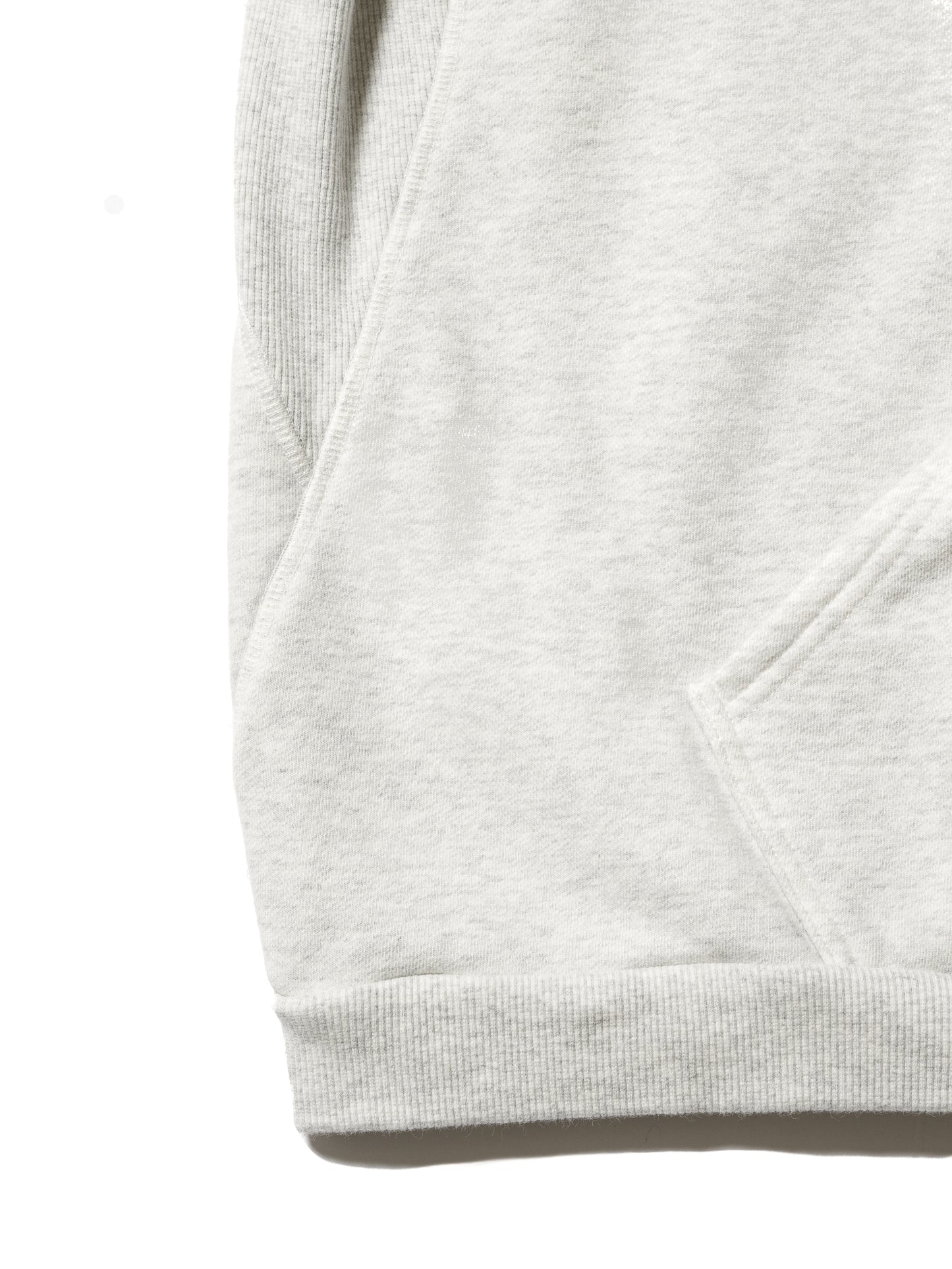RESEARCHED PULLOVER PARKA / COTTON SWEAT