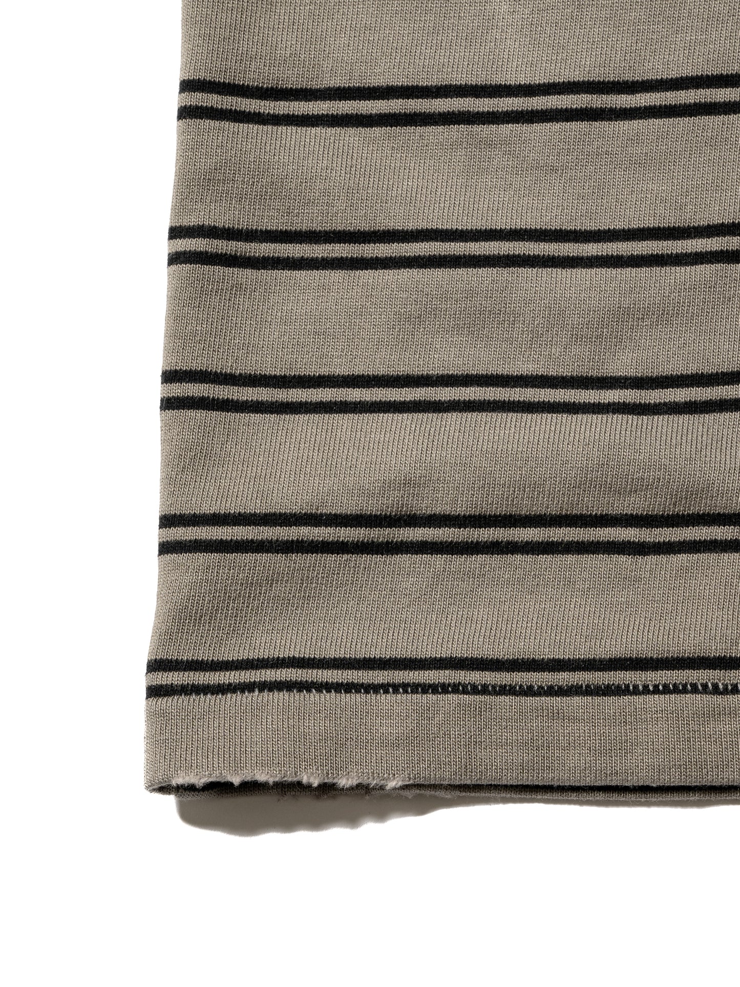 RESEARCHED TEE LS / COTTON BORDER JERSEY