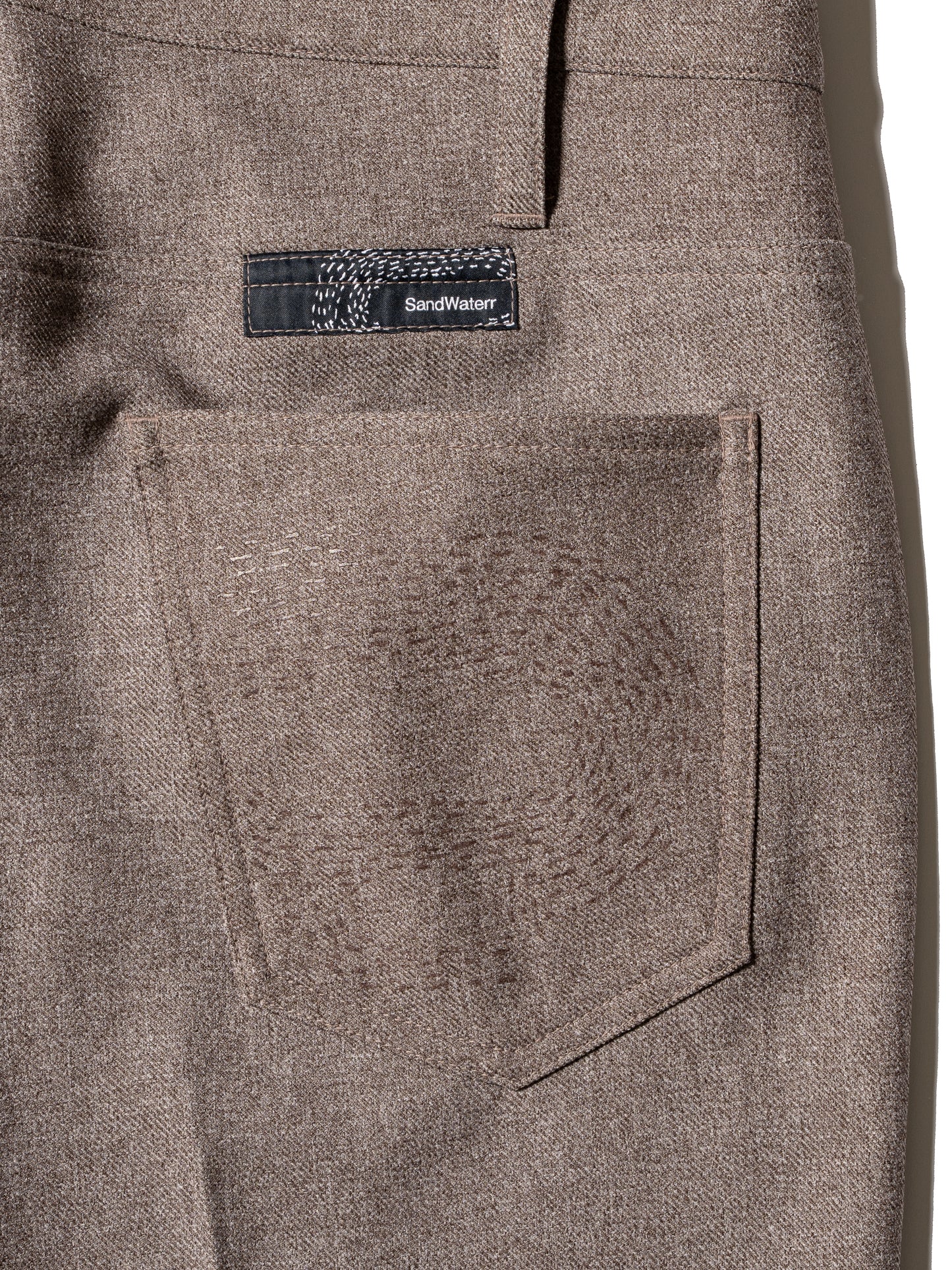 RESEARCHED 5P PANTS / POLY MIX TWILL