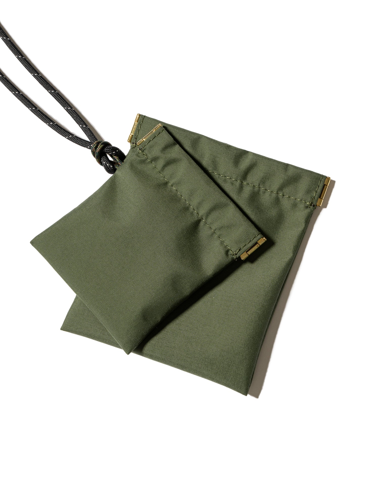 W PURSE NECKLACE / 3L NYLON TWILL × ZEPTEPI