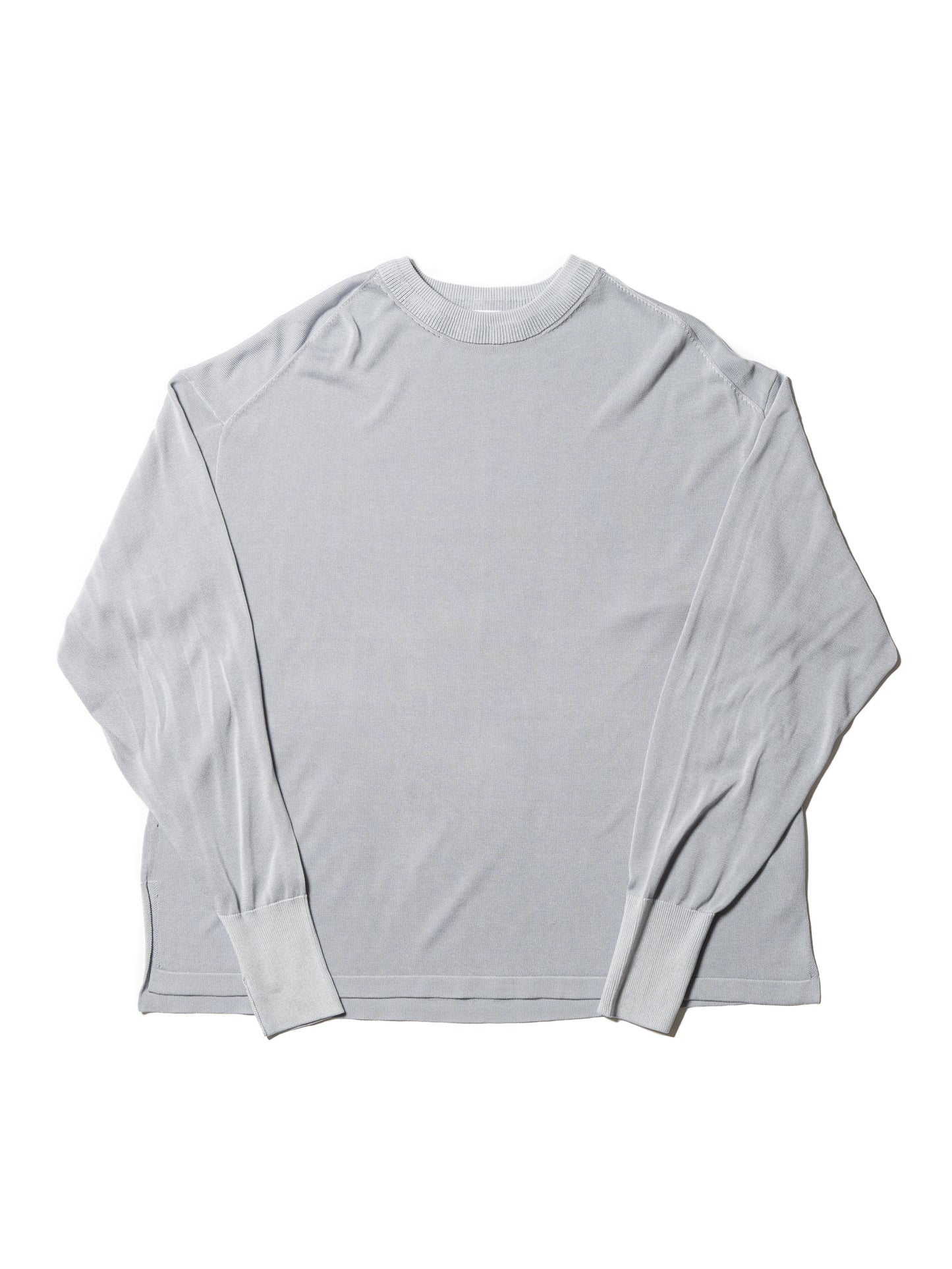 ORGANIZED BORDER SWEATER /COTTON YARN