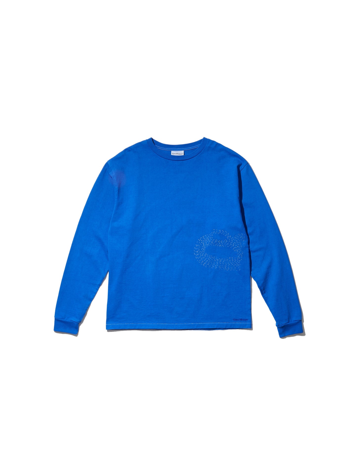 CREW NECK LSTEE 11oz C.JERSEY / SASHIKO
