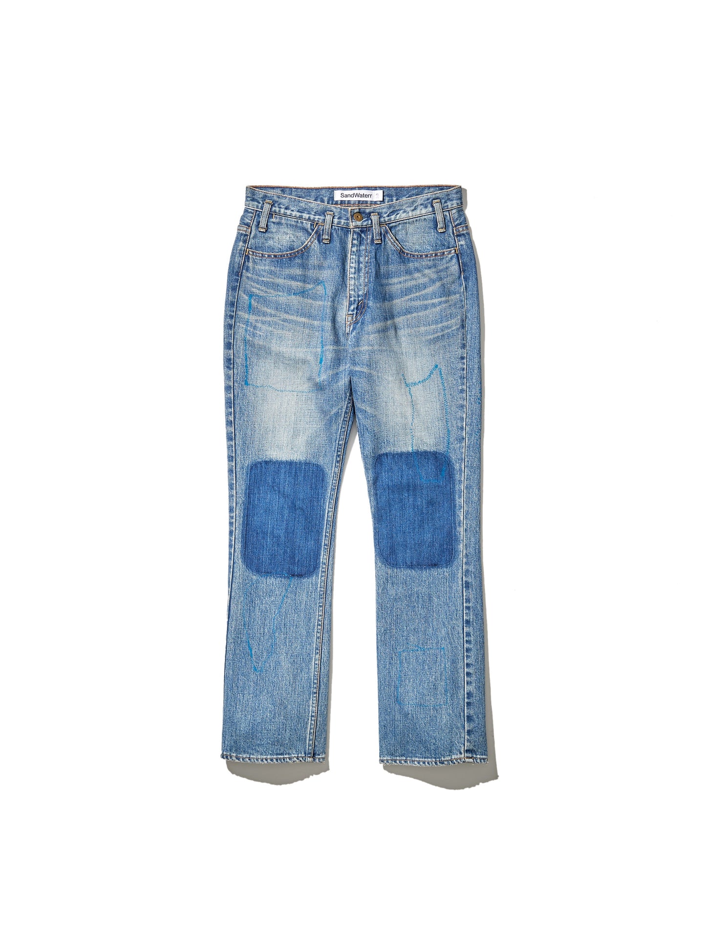 RESEARCHED 5P JEANS / 12.5 oz DENIM / SASHIKO