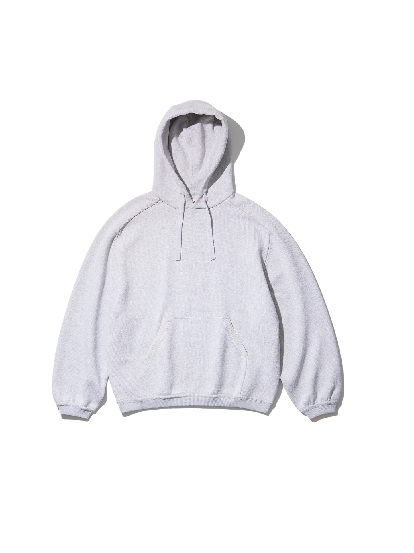 RESEARCHED HOODED SWEATER / C.YARN / PLATING STITCH