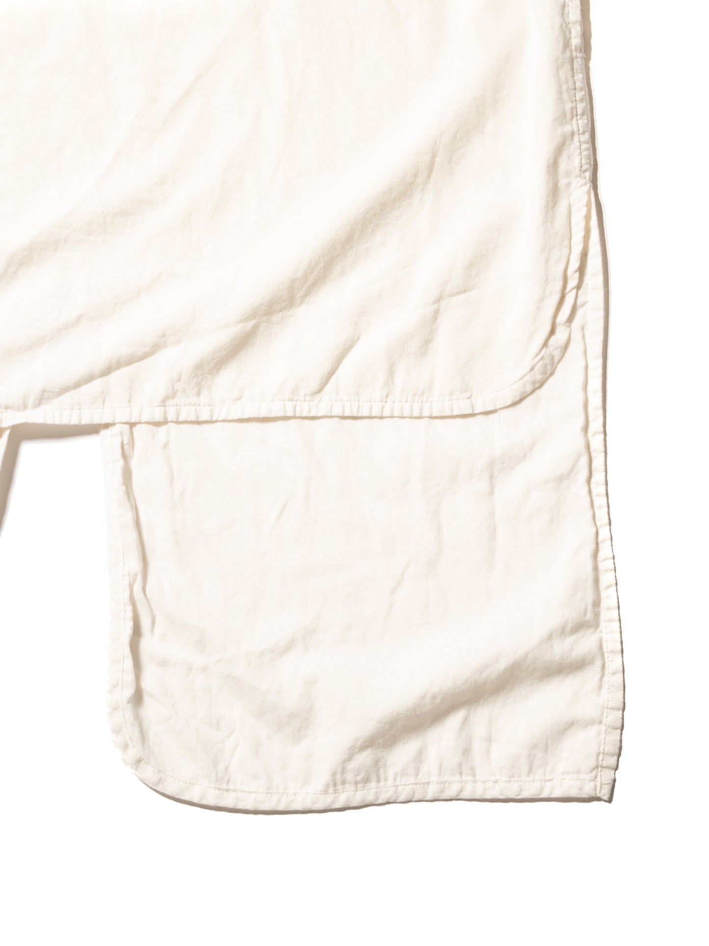 CRAFTED LONG PULLOVER / INIDIA COTTON BROAD