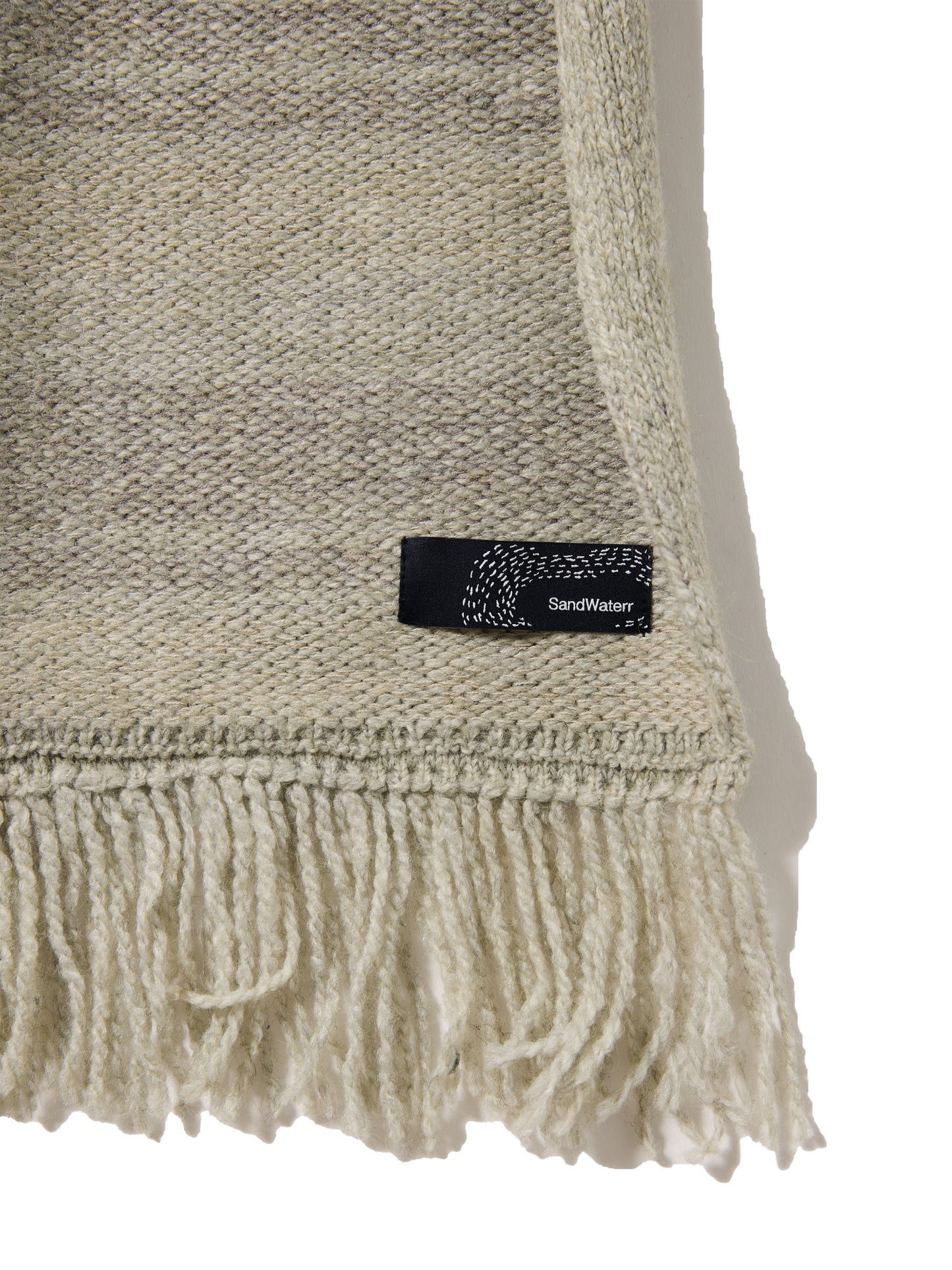 【BLACK FRIDAY 40%OFF】ORGANIZED BORDER SCARF/A/W MIX YARN