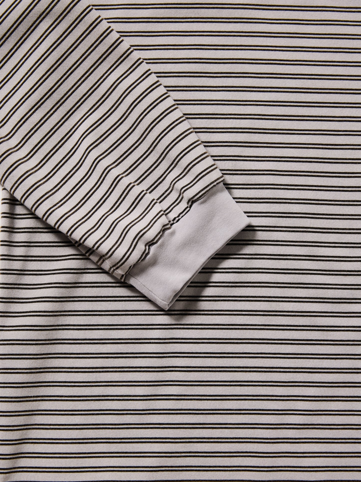 【BLACK FRIDAY 40%OFF】ORGANIZED BAGGY TEE LS #2 / C/P JERSEY BORDER