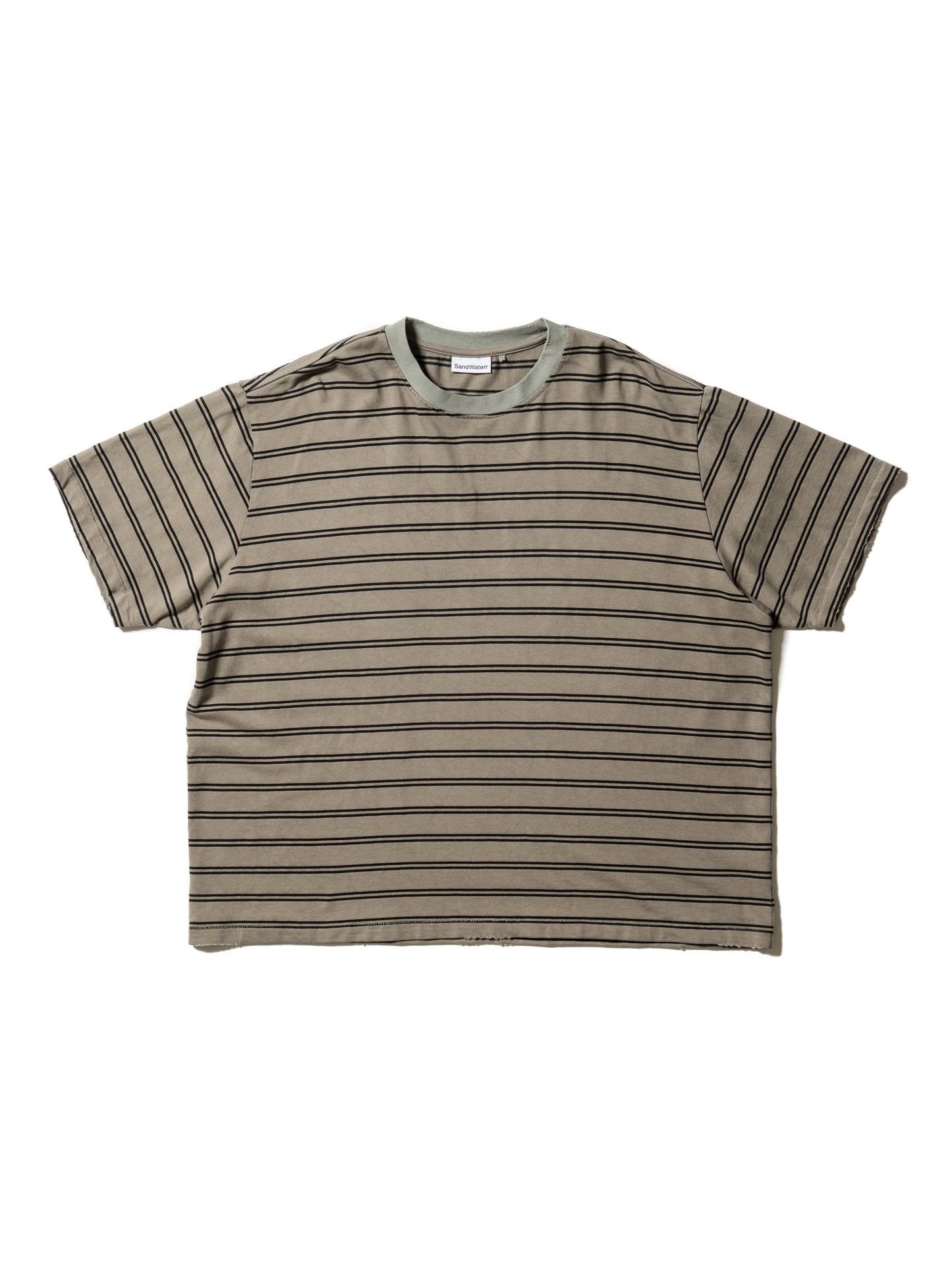 RESEARCHED TEE SS / COTTON BORDER JERSEY