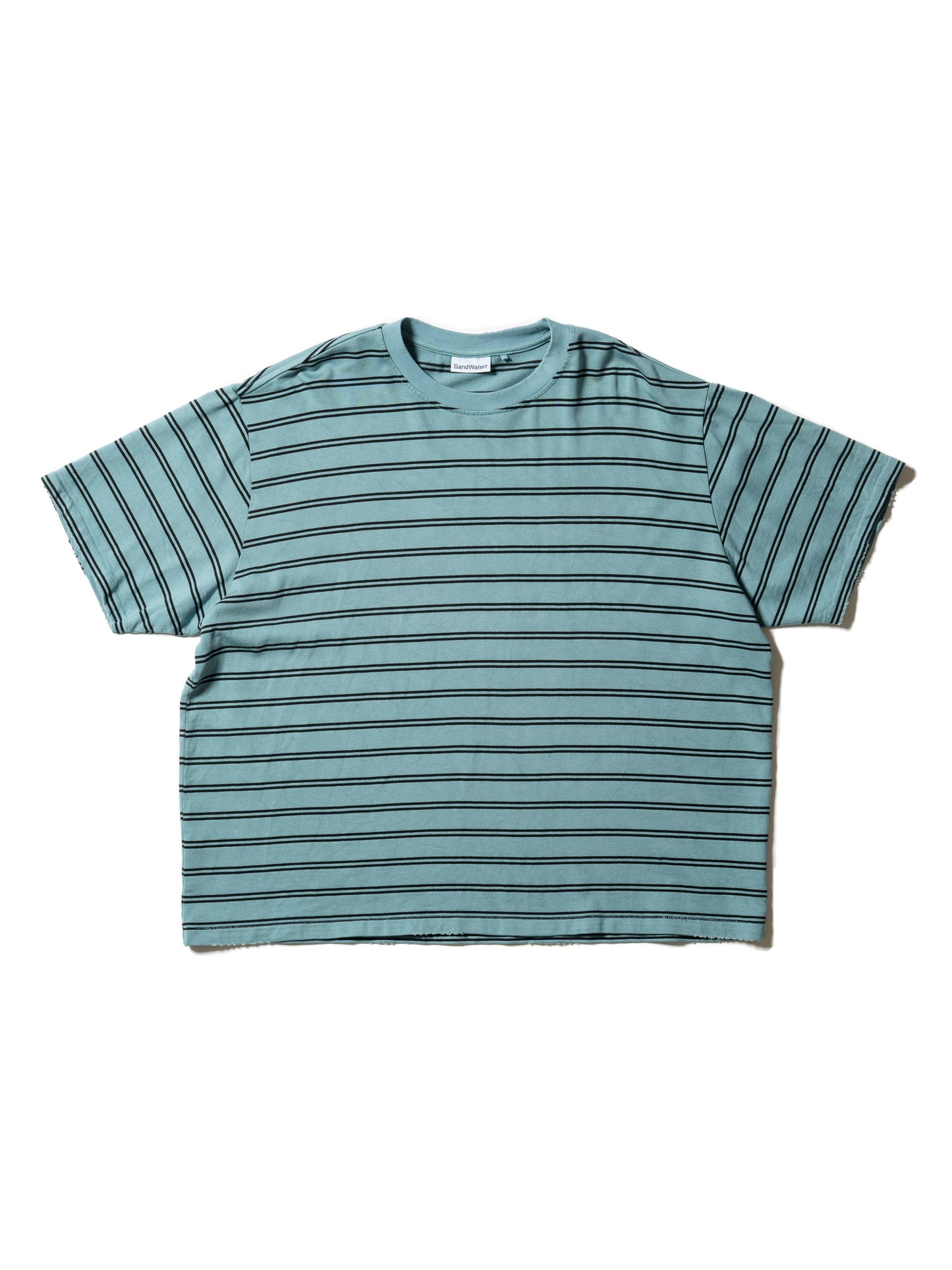 RESEARCHED TEE SS / COTTON BORDER JERSEY