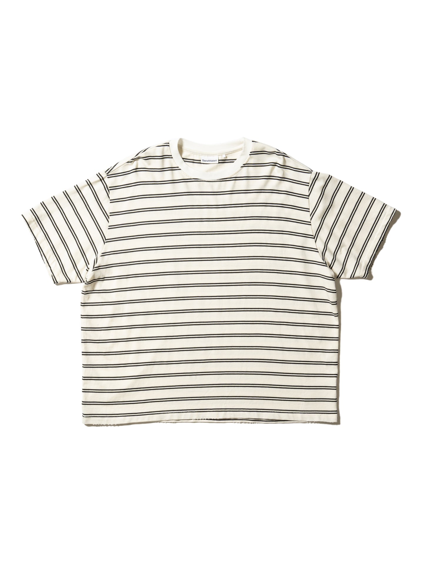 RESEARCHED TEE SS / COTTON BORDER JERSEY