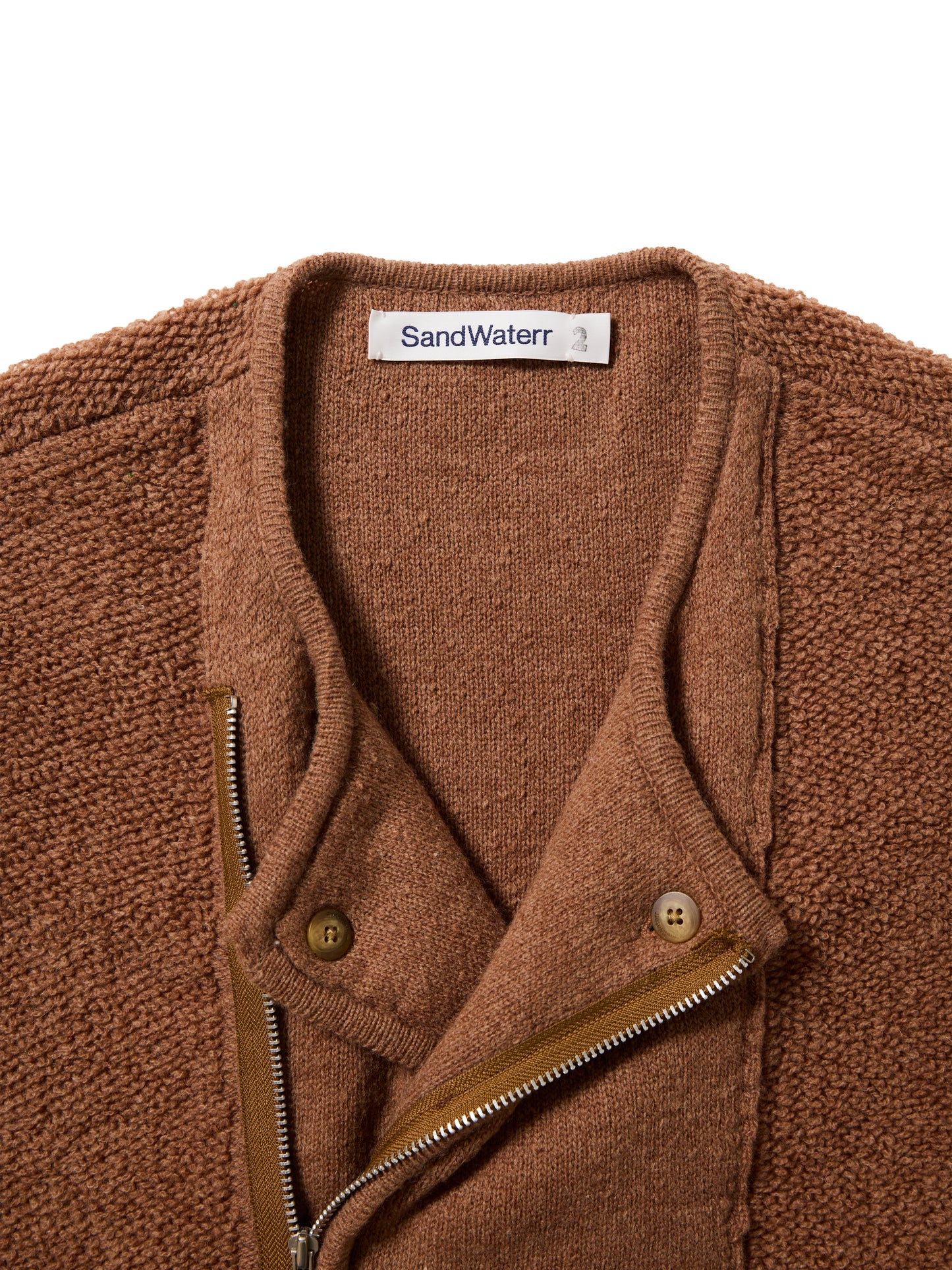 【BLACK FRIDAY 40%OFF】RESEARCHED CARDIGAN / LAMBS WOOL YARN