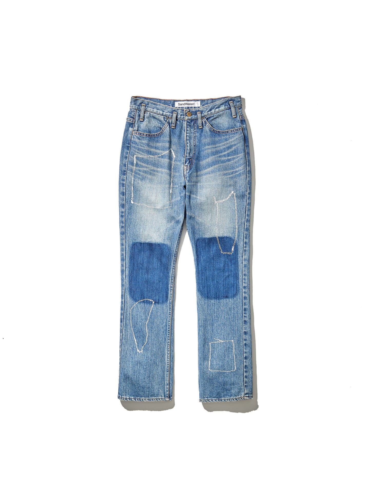 RESEARCHED 5P JEANS / 12.5 oz DENIM / SASHIKO