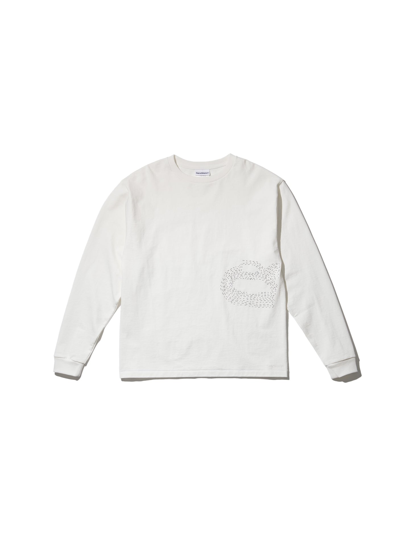 CREW NECK LSTEE 11oz C.JERSEY / SASHIKO