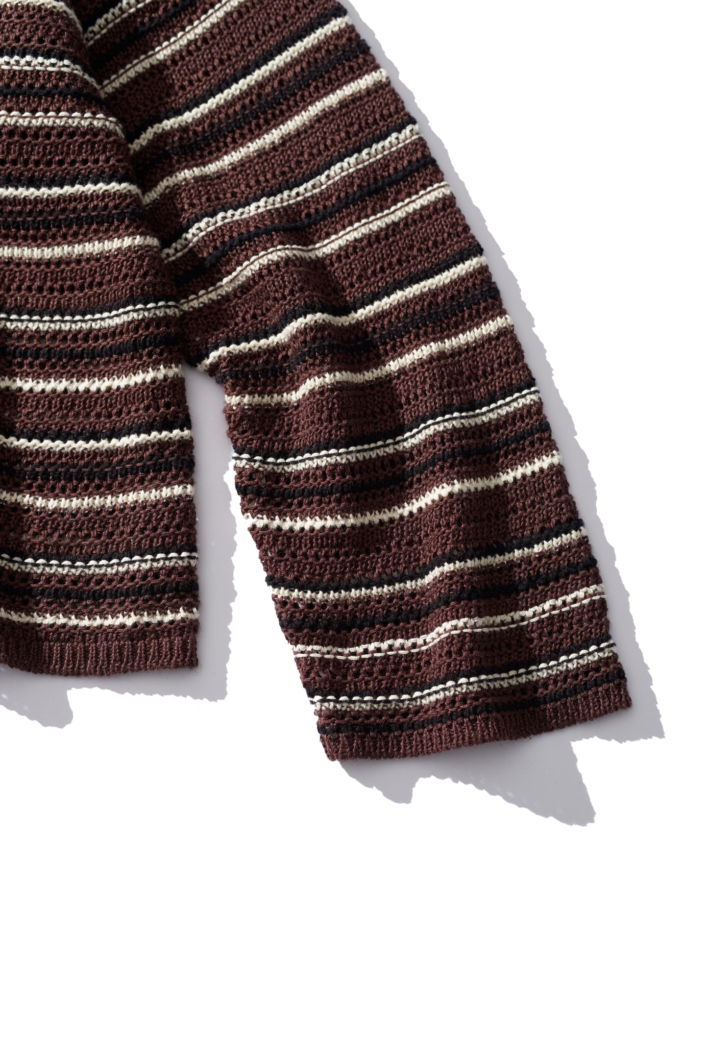 【ARCHIVE SALE 40%OFF】RESEARCHED BOAT NECK SWEATER/ C,L MIX YARN BORDER