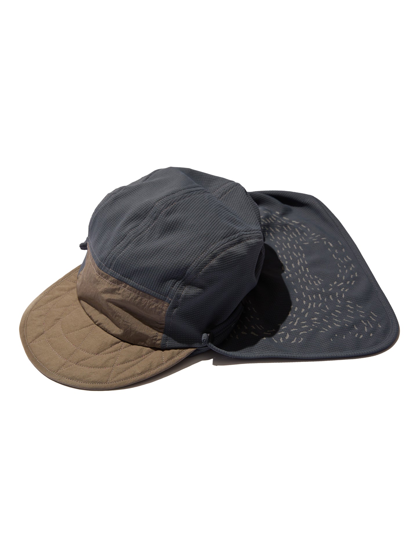 ORGANIZED SUN SHADE CAP / COOLMAX® ECOMADE