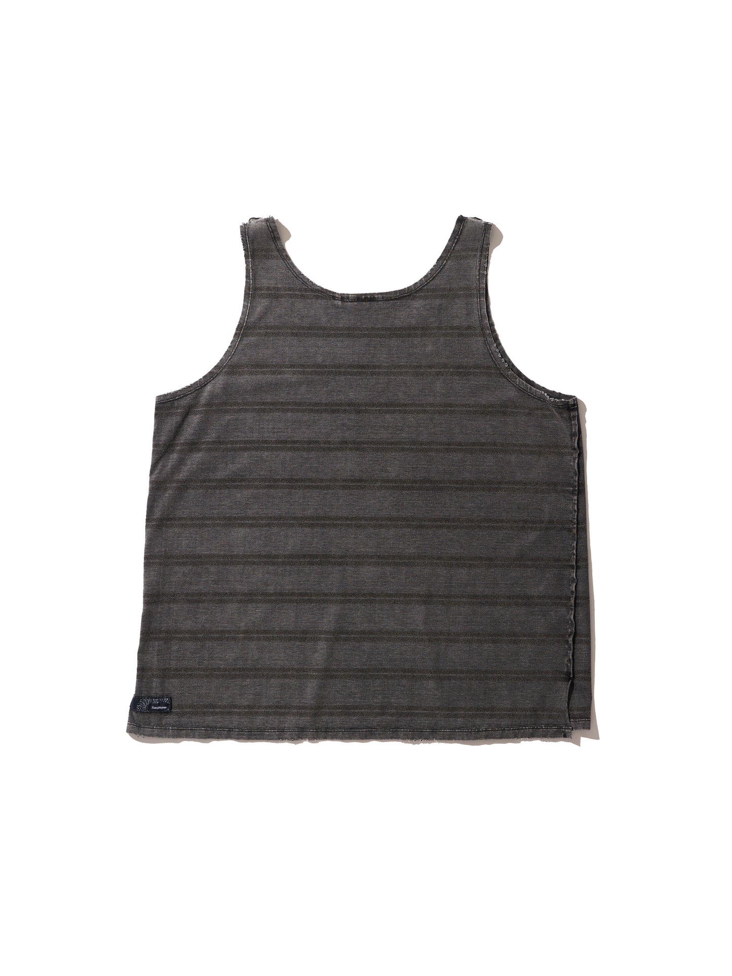 RESEARCHED TANKTOP / COTTON BORDER JERSEY