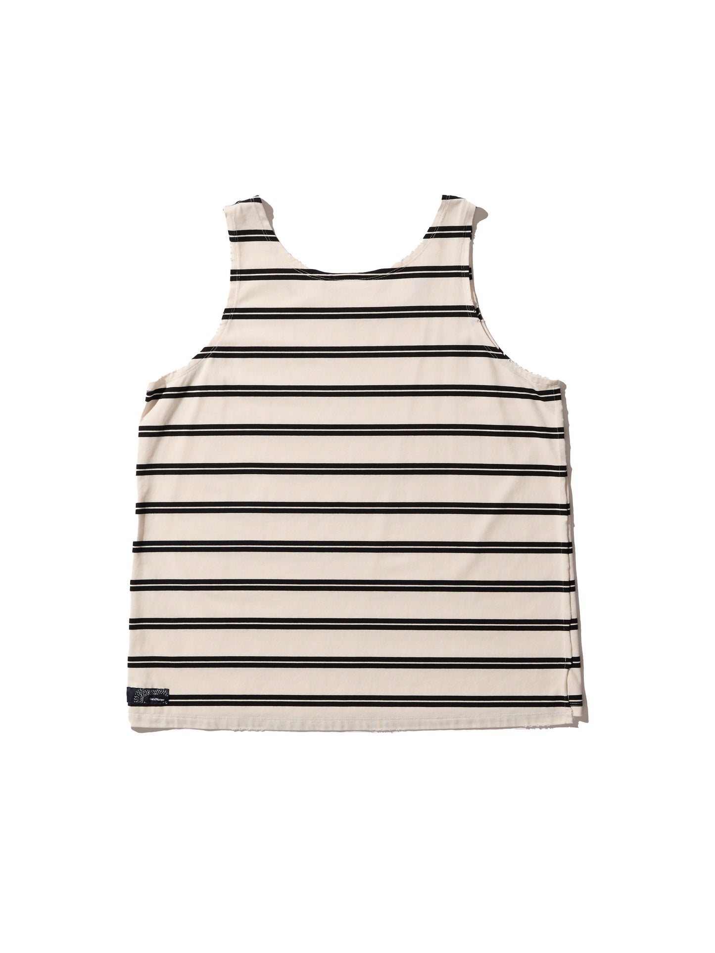 RESEARCHED TANKTOP / COTTON BORDER JERSEY