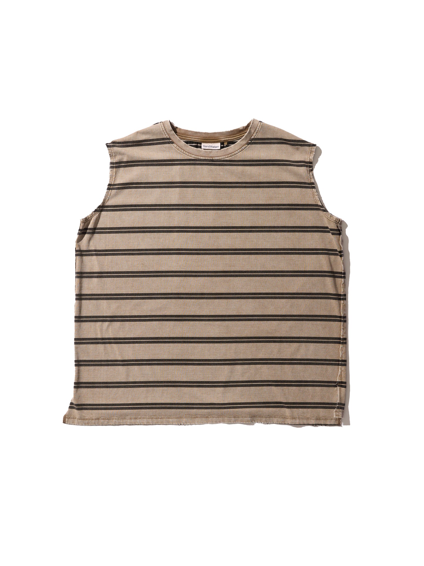 RESEARCHED TEE NS / COTTON BORDER JERSEY