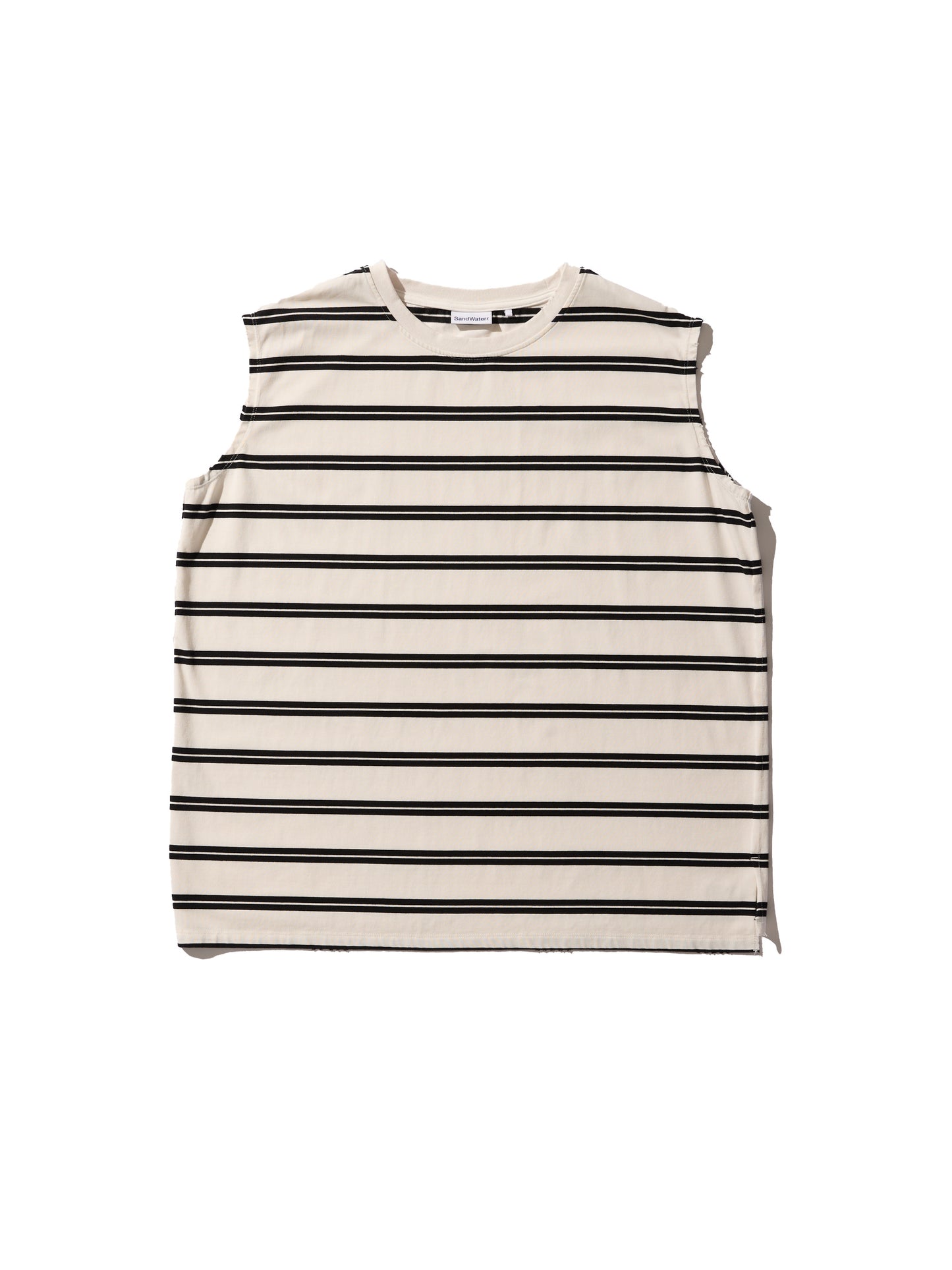RESEARCHED TEE NS / COTTON BORDER JERSEY