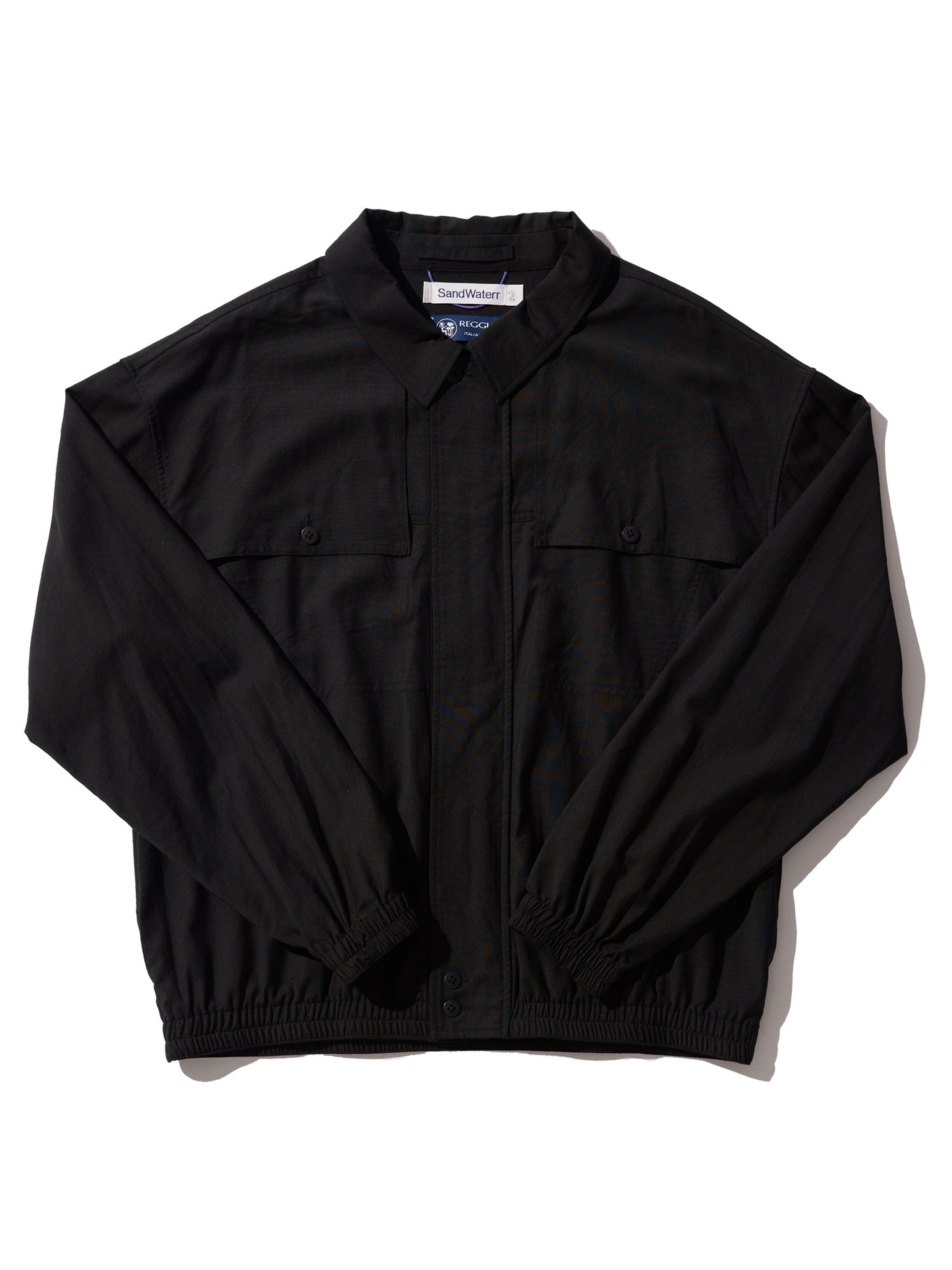 RESEARCHED BLOUSON / REGGIANI W.SATIN