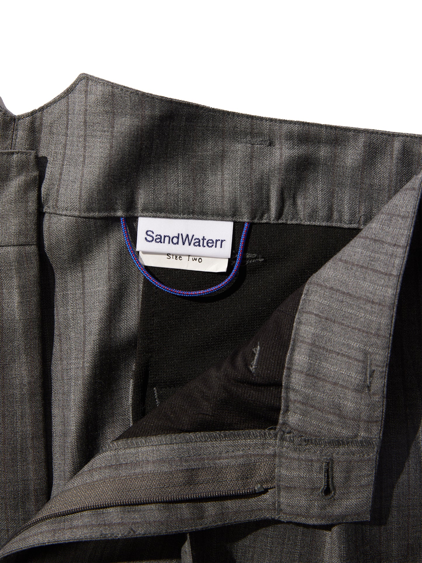 RESEARCHED 3/4 SLACKS / SUMMER WOOL SATIN
