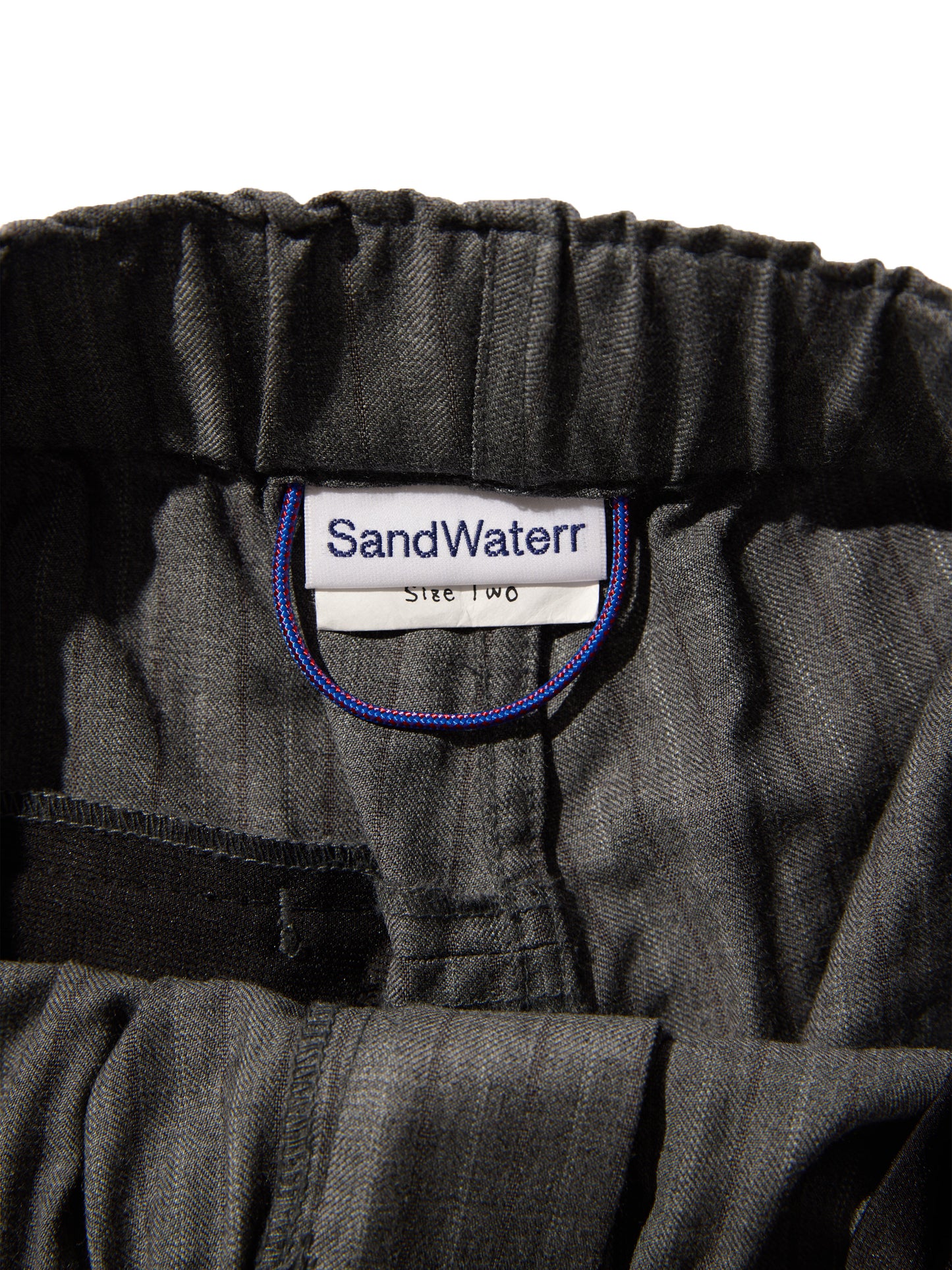 RESEARCHED EASY PANTS / SUMMER WOOL SATIN