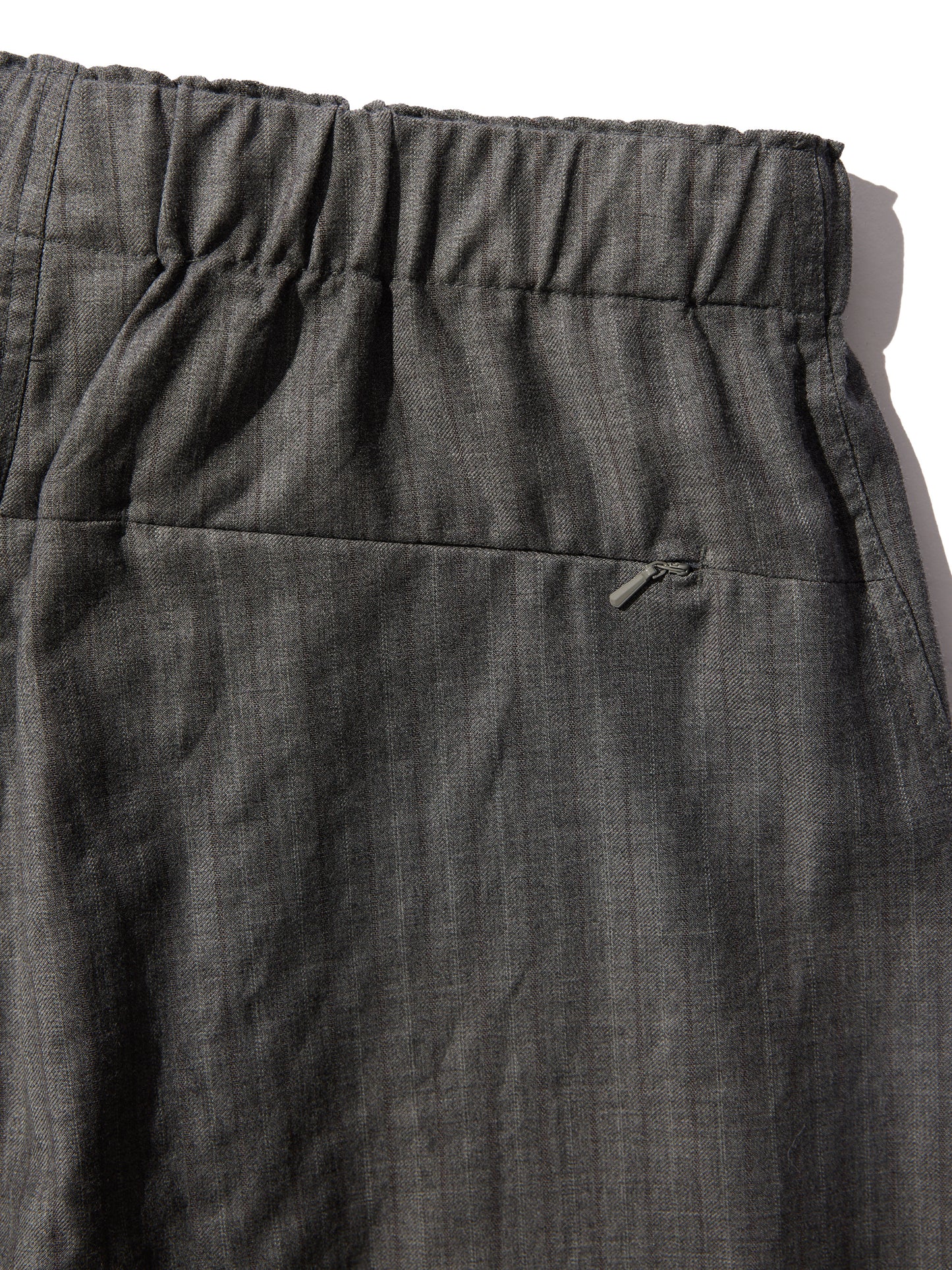RESEARCHED EASY PANTS / SUMMER WOOL SATIN