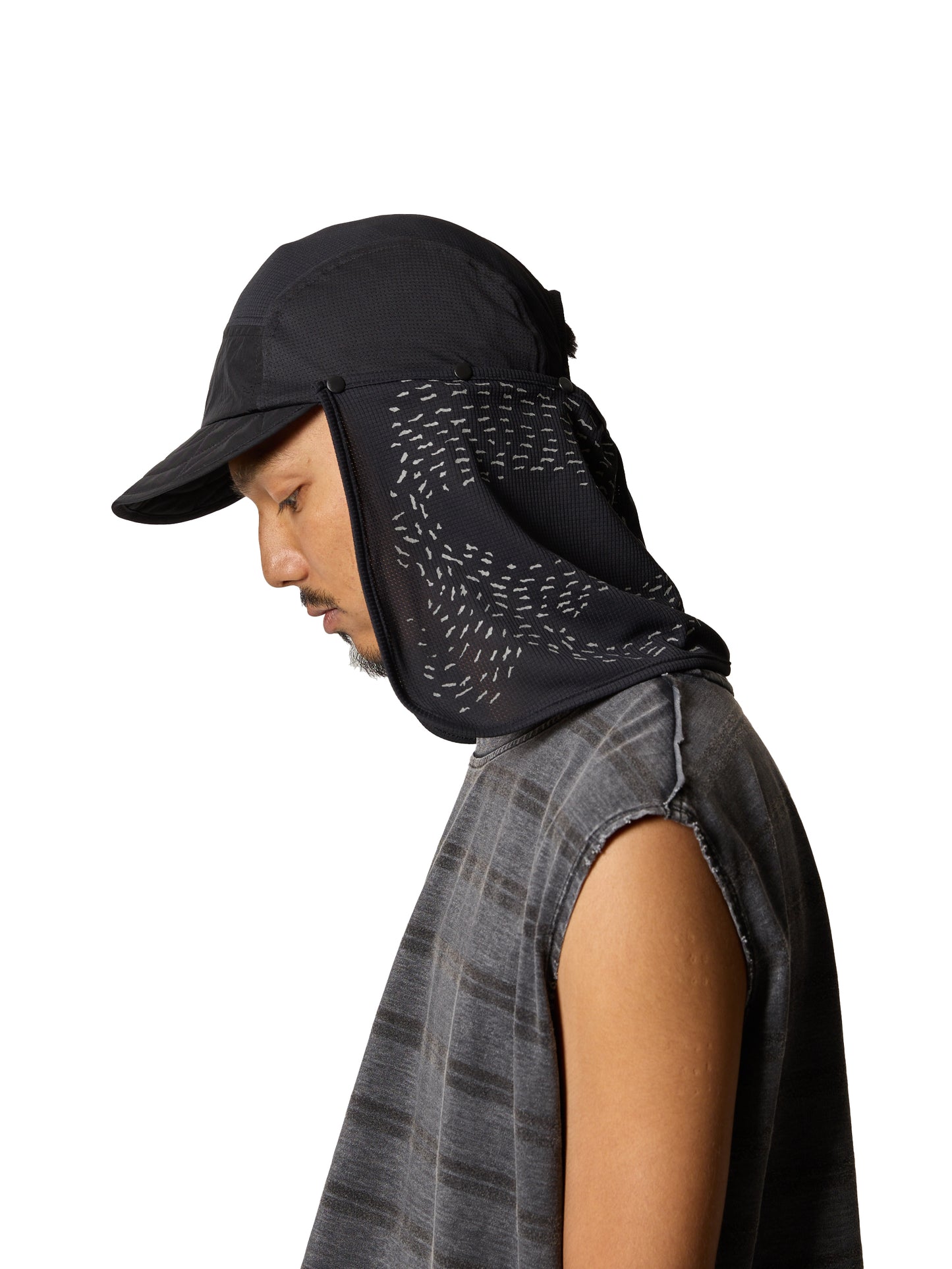 ORGANIZED SUN SHADE CAP / COOLMAX® ECOMADE