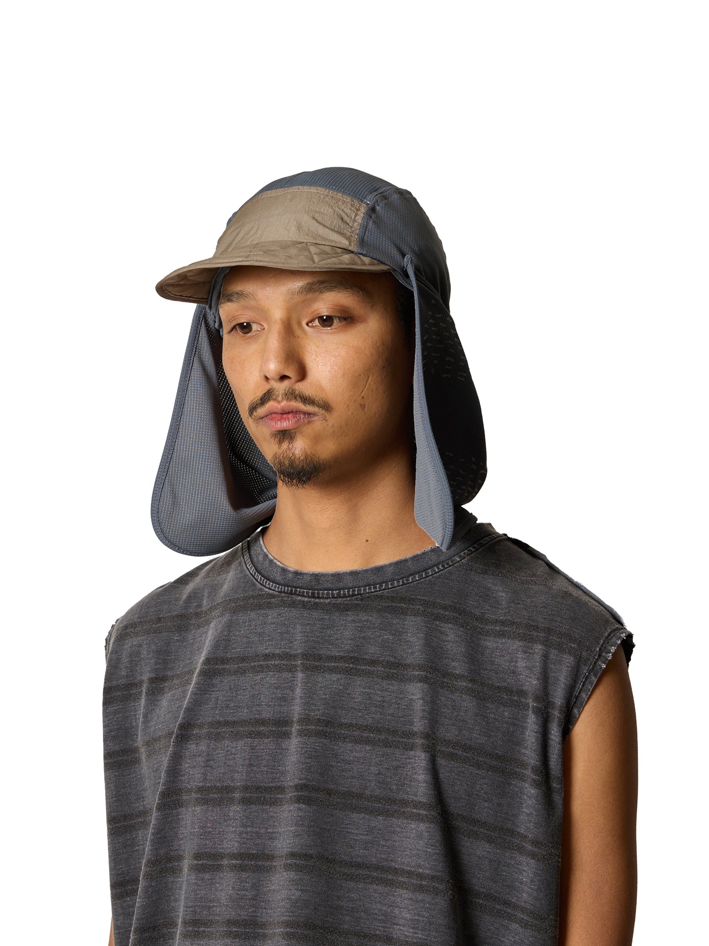 ORGANIZED SUN SHADE CAP / COOLMAX® ECOMADE